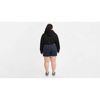 501® Original High Rise Women's Shorts (plus Size) - Dark Wash