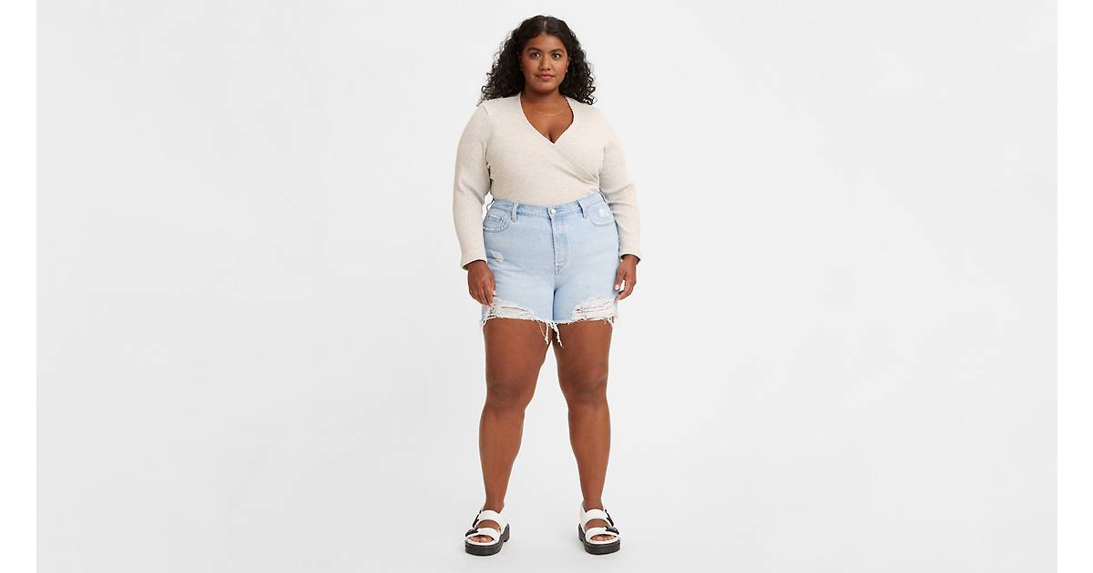 Cute Plus Size Shorts For Women: Jean, Pull On & More