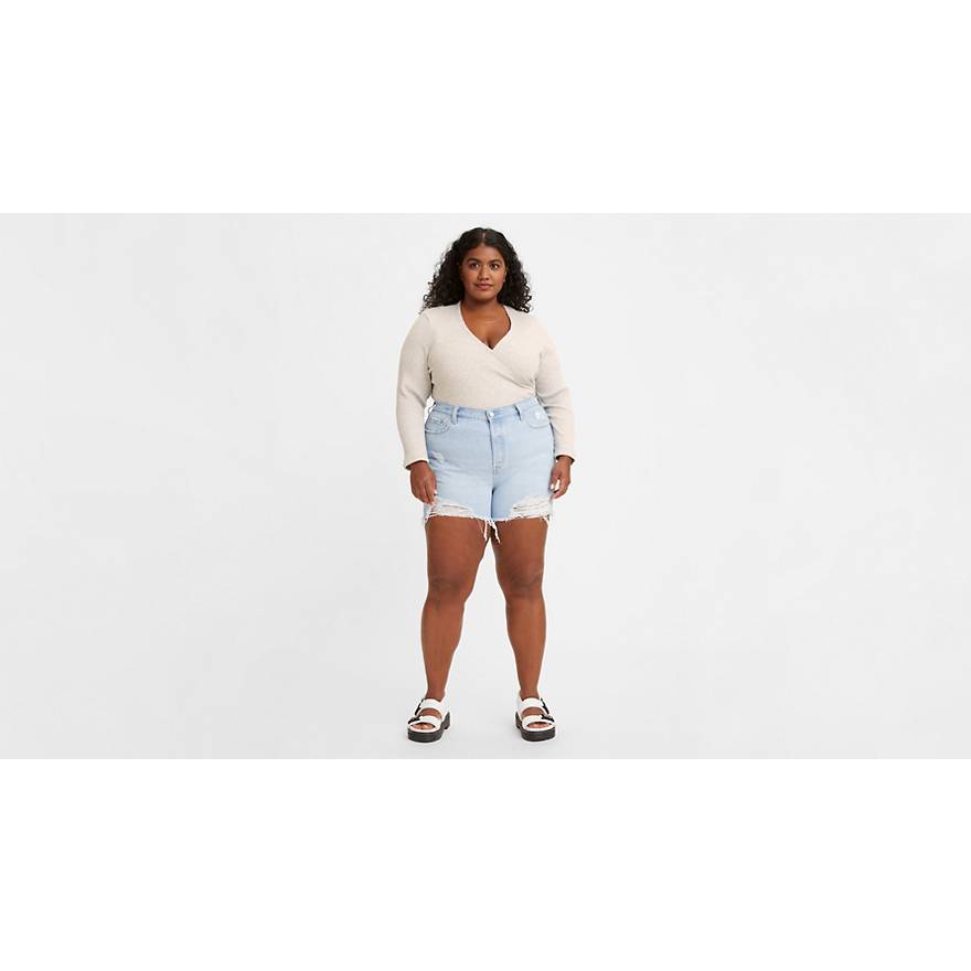 501® Original High Rise Women's Shorts (Plus Size) 1