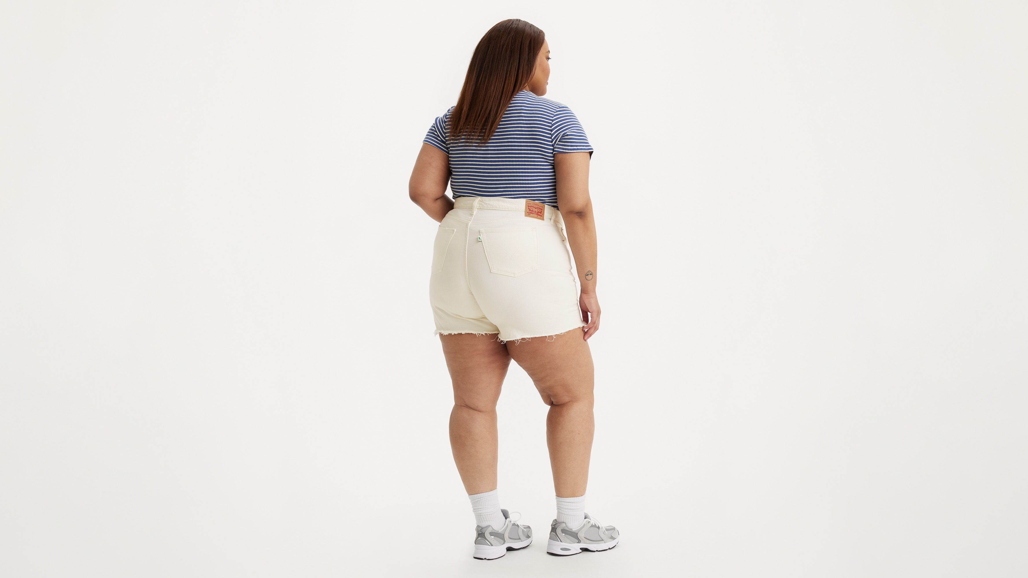 Best Deal for Jean Shorts Plus Size, White Booty Shorts Denim Conceited