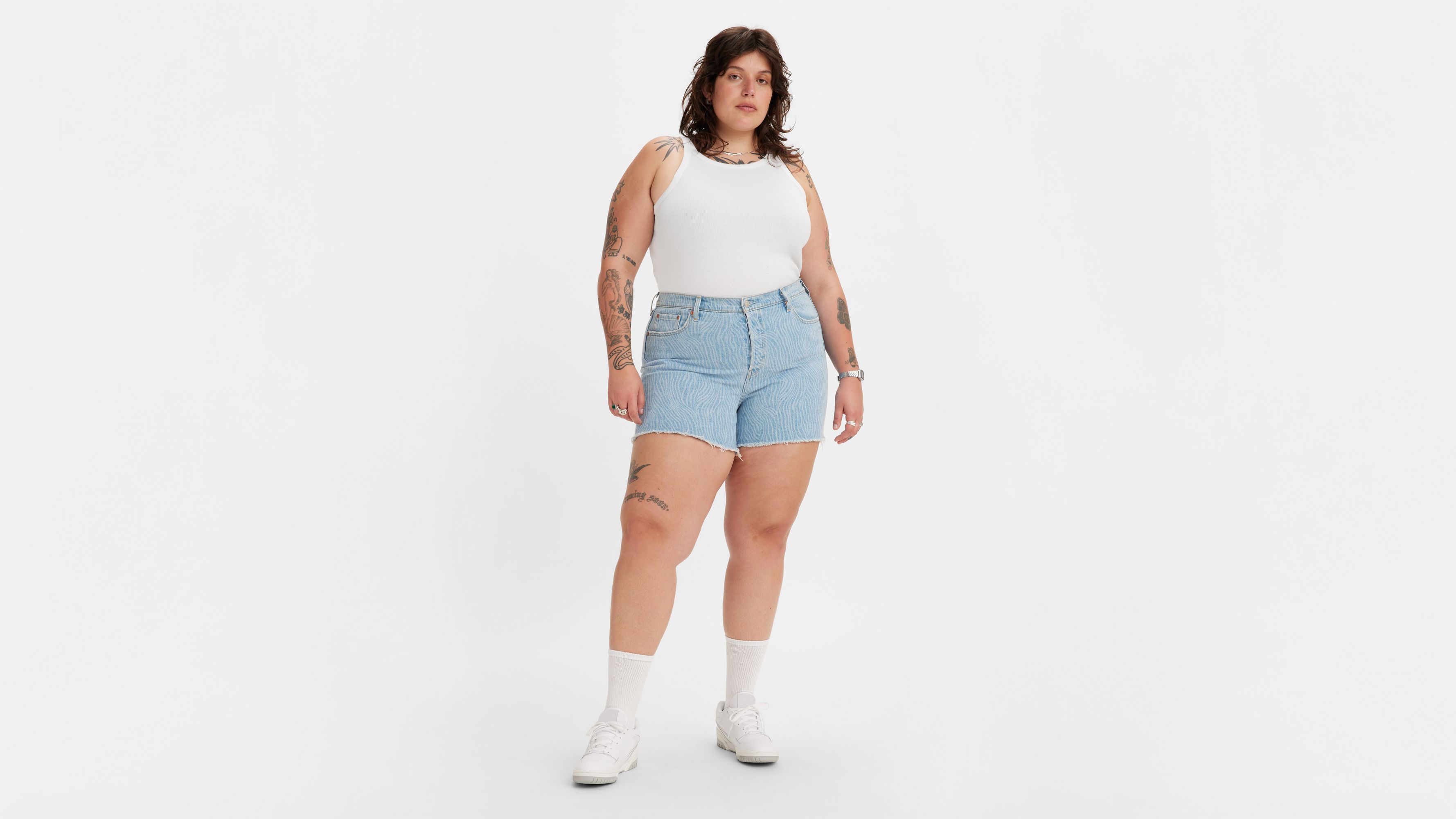 501® High Rise Shorts (Plus) 1