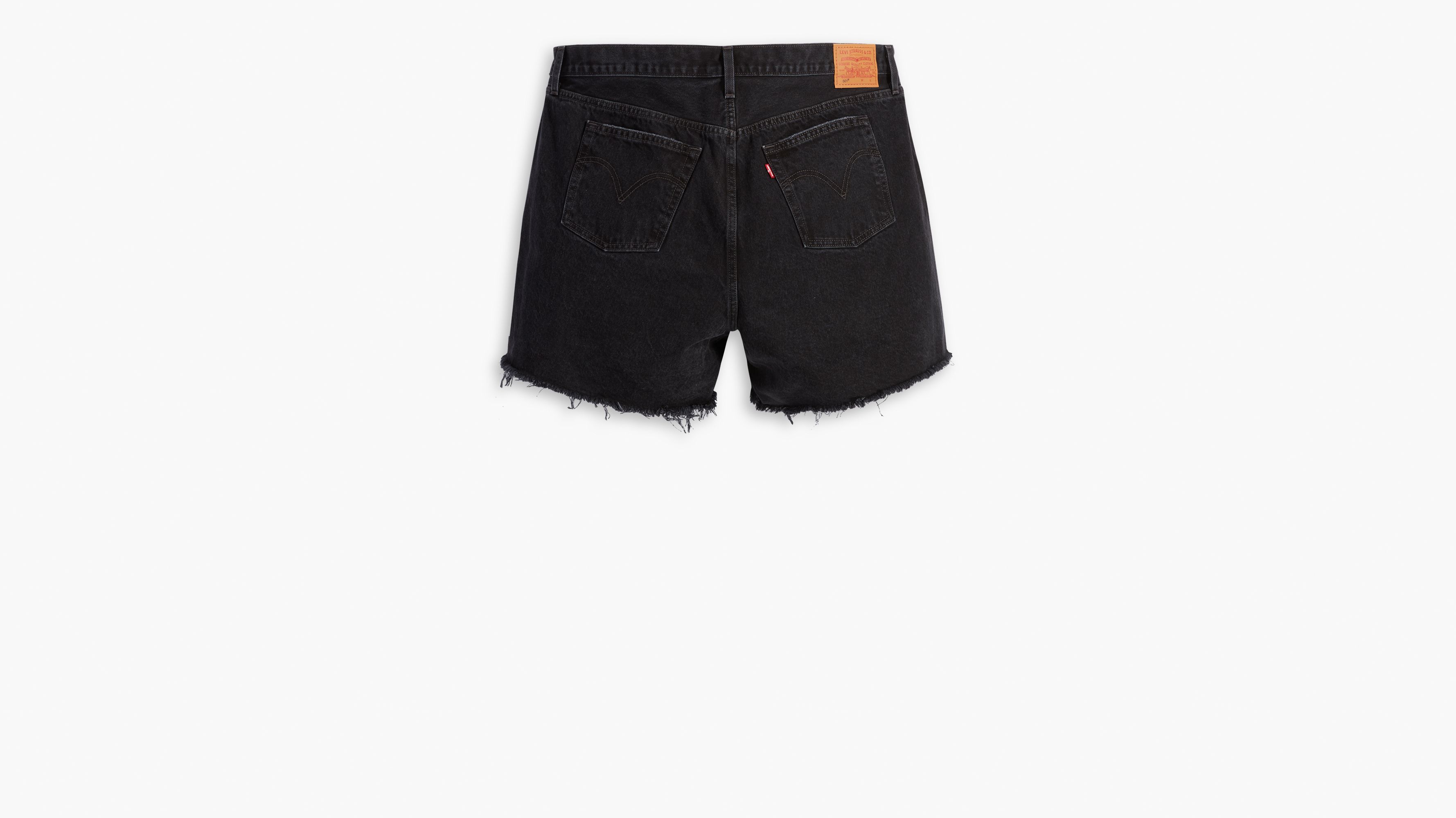 Levis shorts best sale 501 black