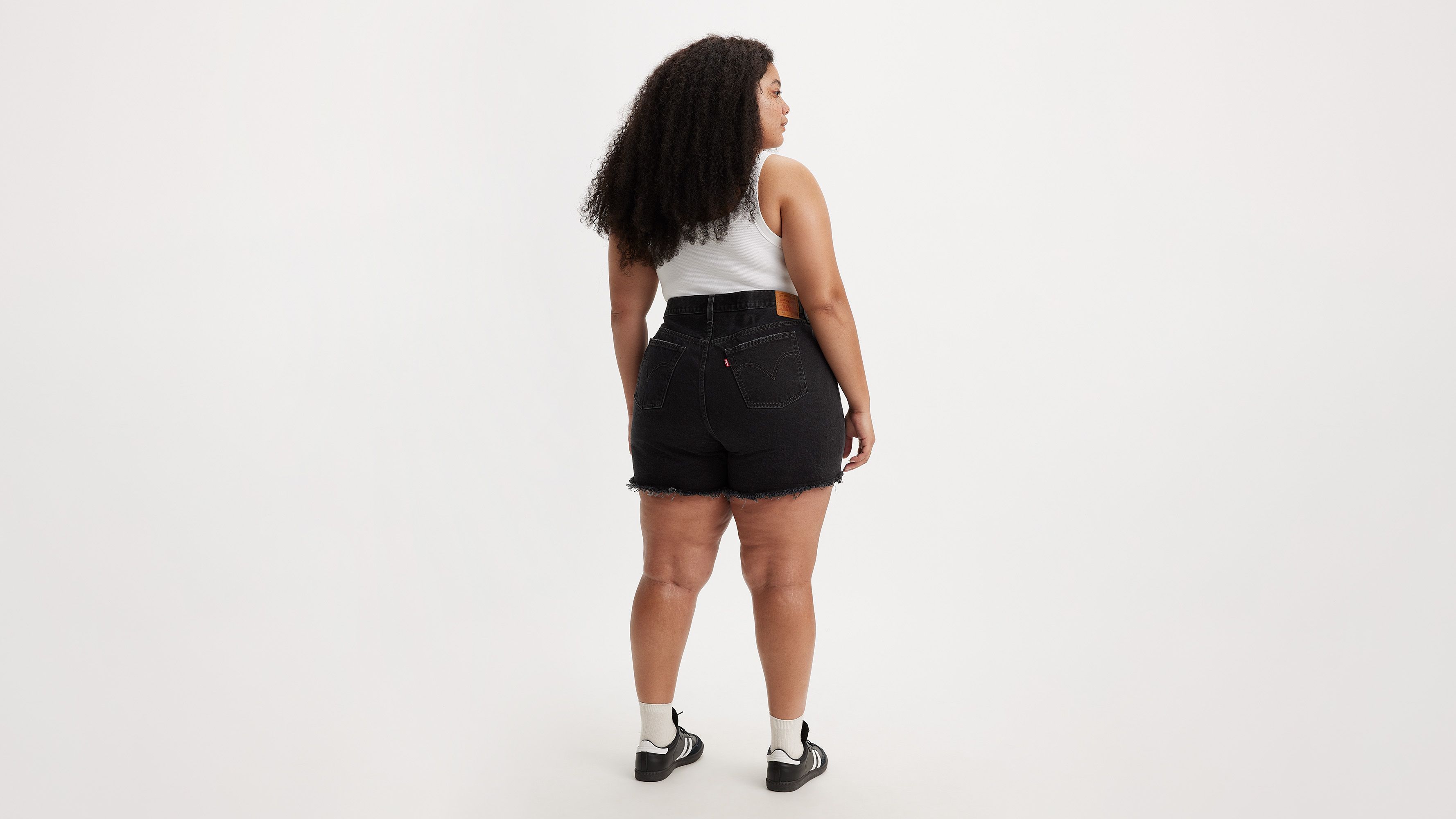 501® Levi's® Original Shorts (plus Size) - Black