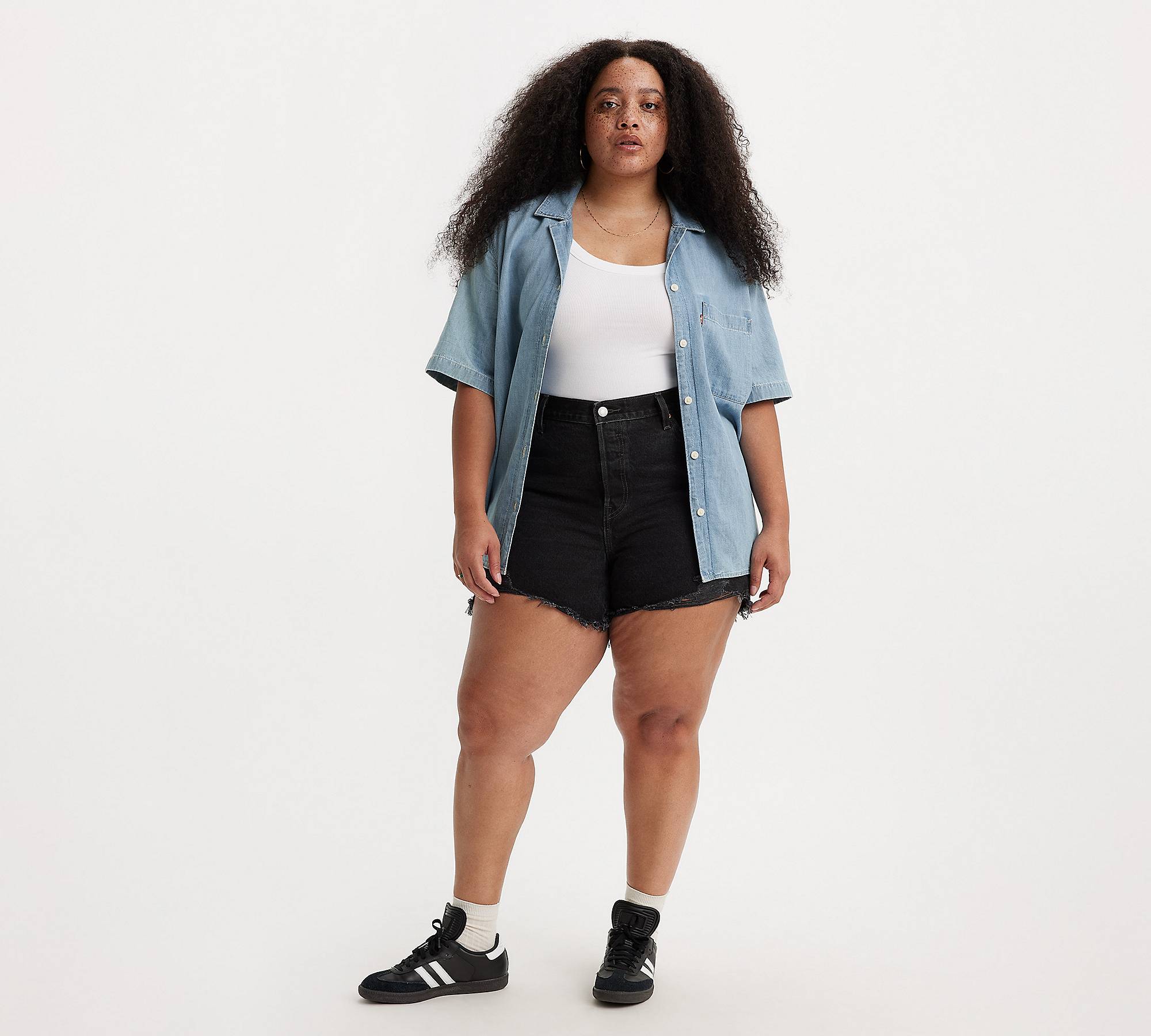 501® Women's Shorts (plus Size) - Black