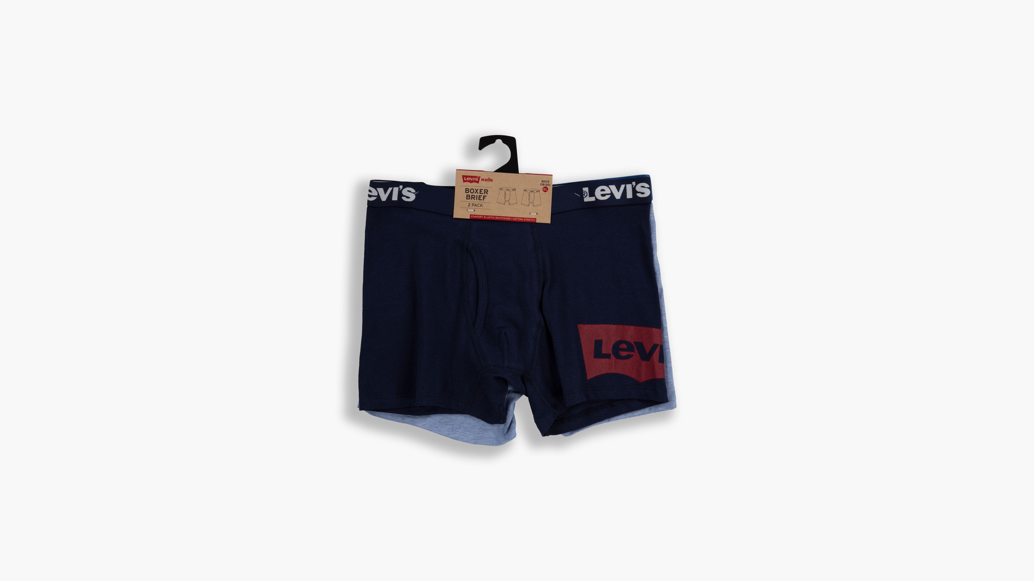 Calecon Bandana Boxer Brief 2p 002 Blue Combo S Levi's Pour Homme