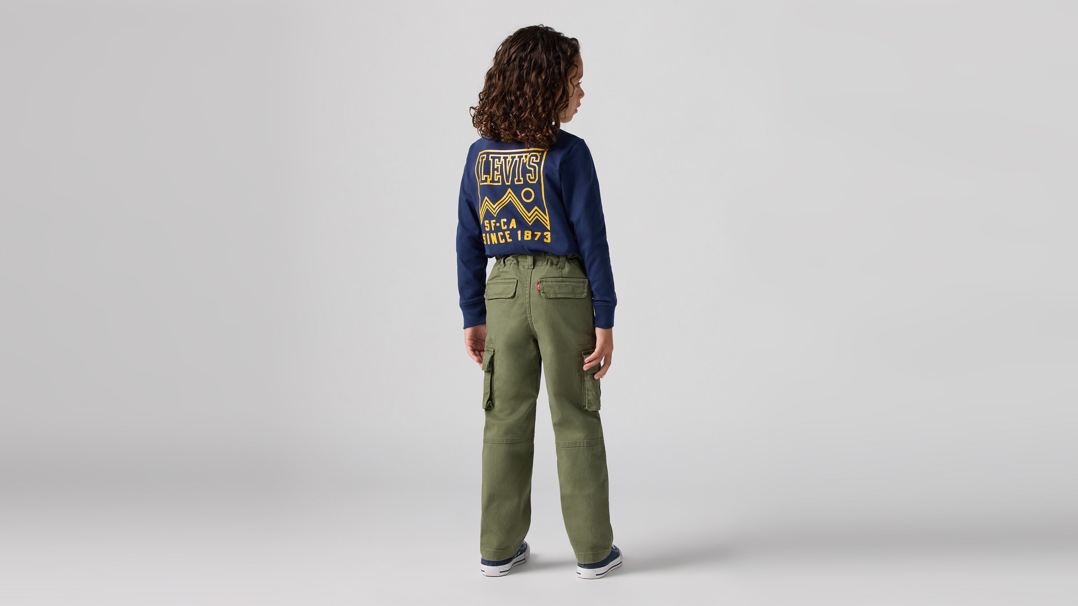 Kids Traditional Cargo Jeans 2