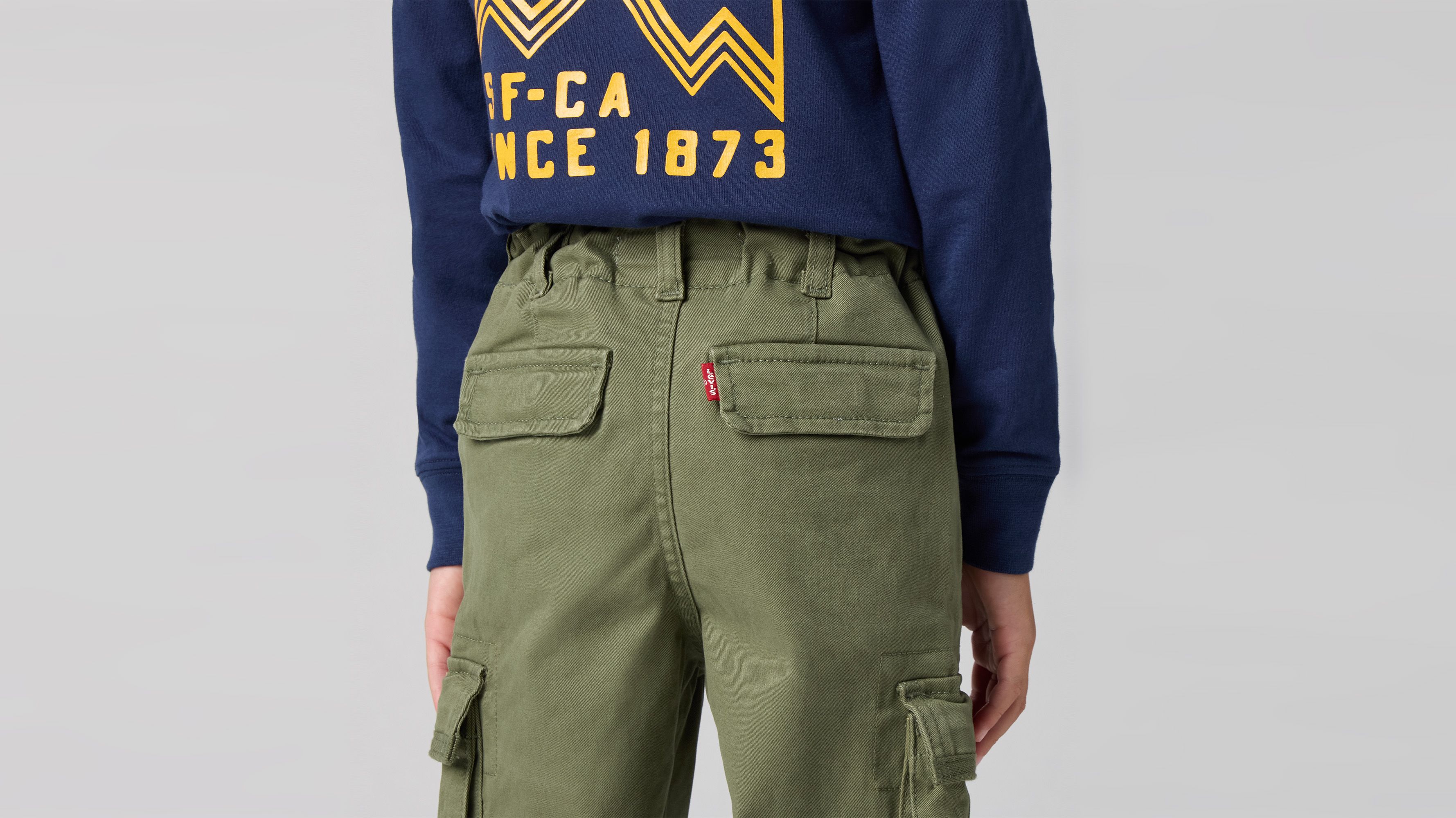 Kids Traditional Cargo Jeans 3