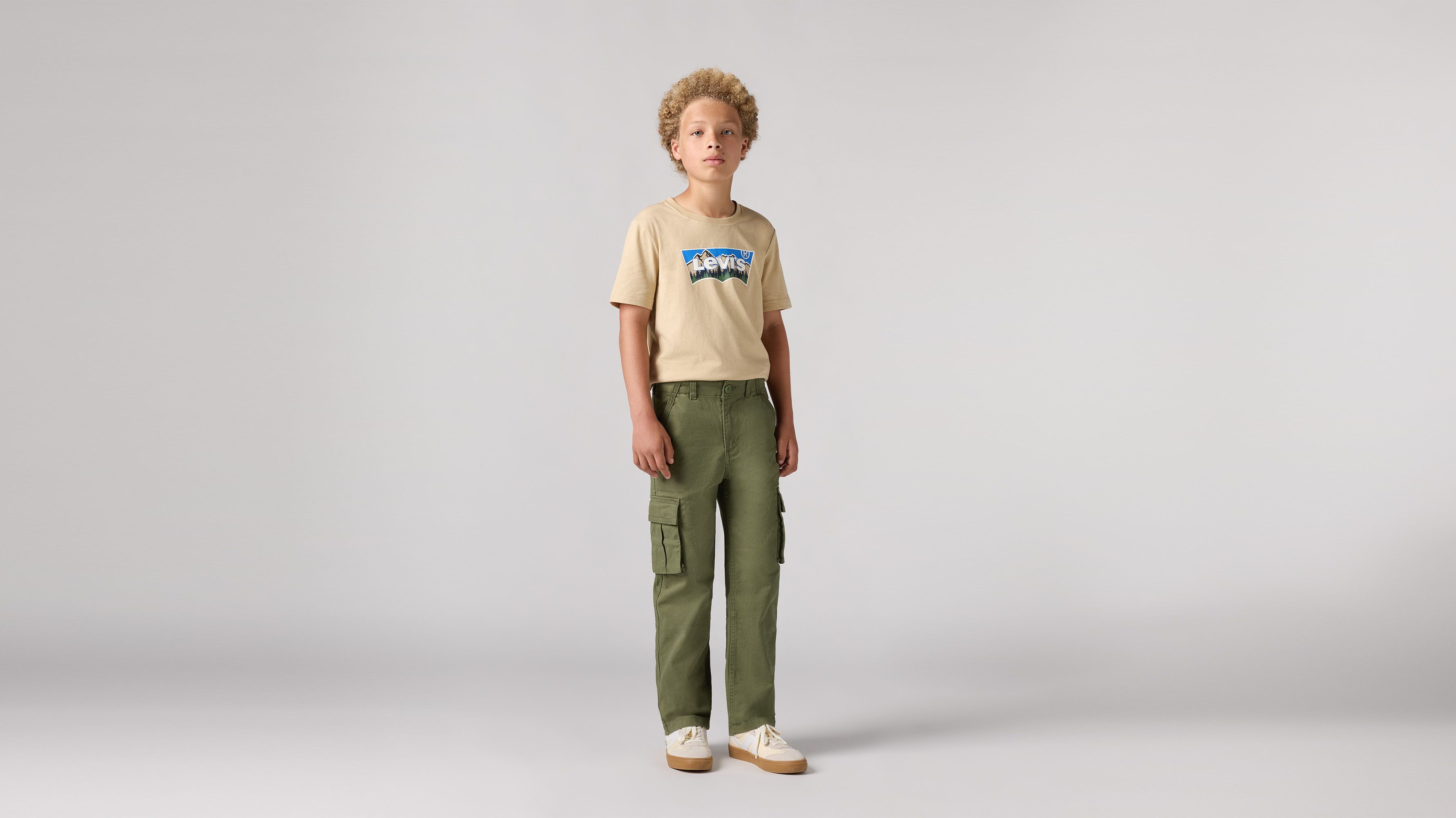 Jeans cargo Traditional para adolescentes 1