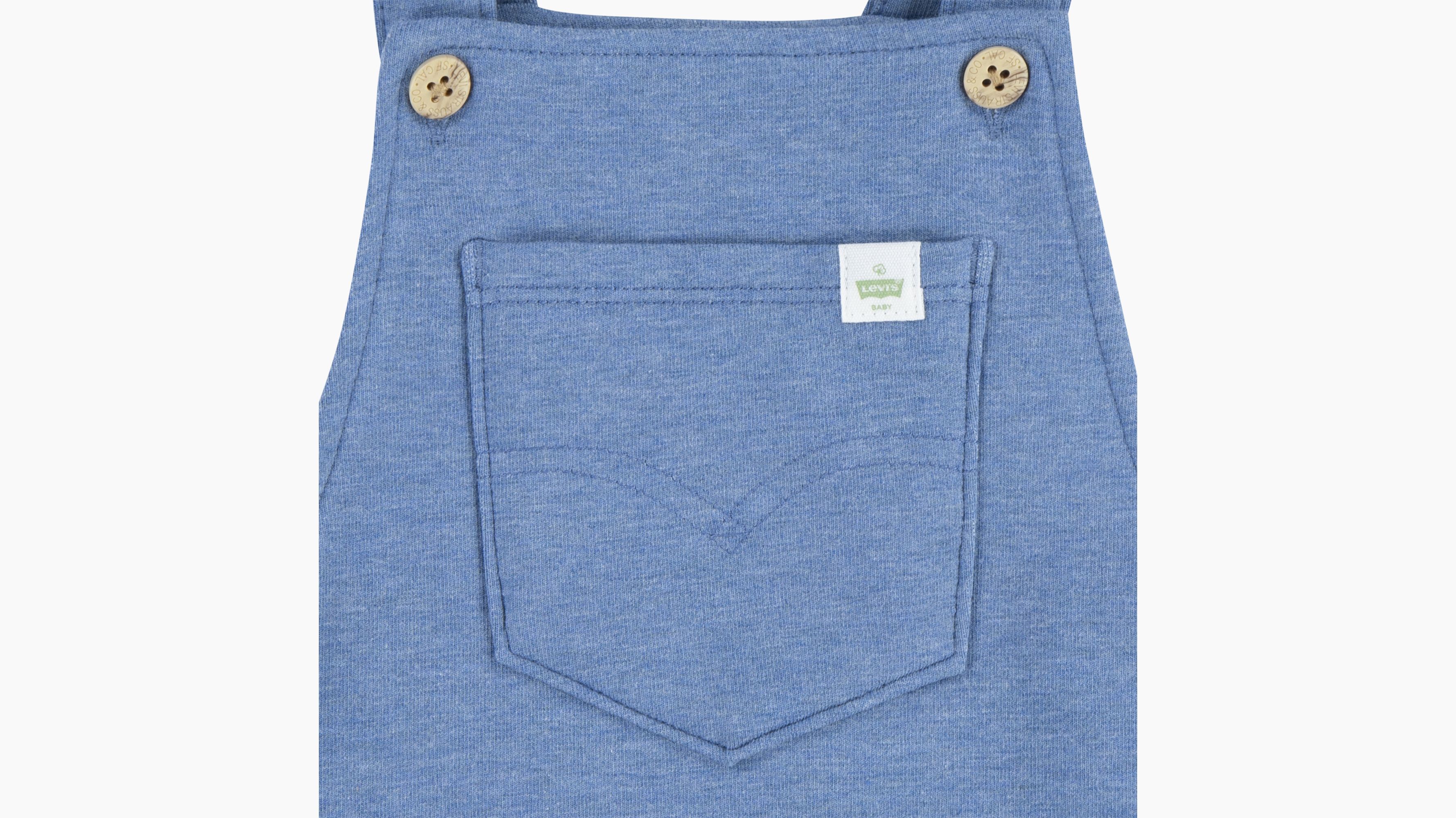 Bébé salopette en maille poche bavette 5