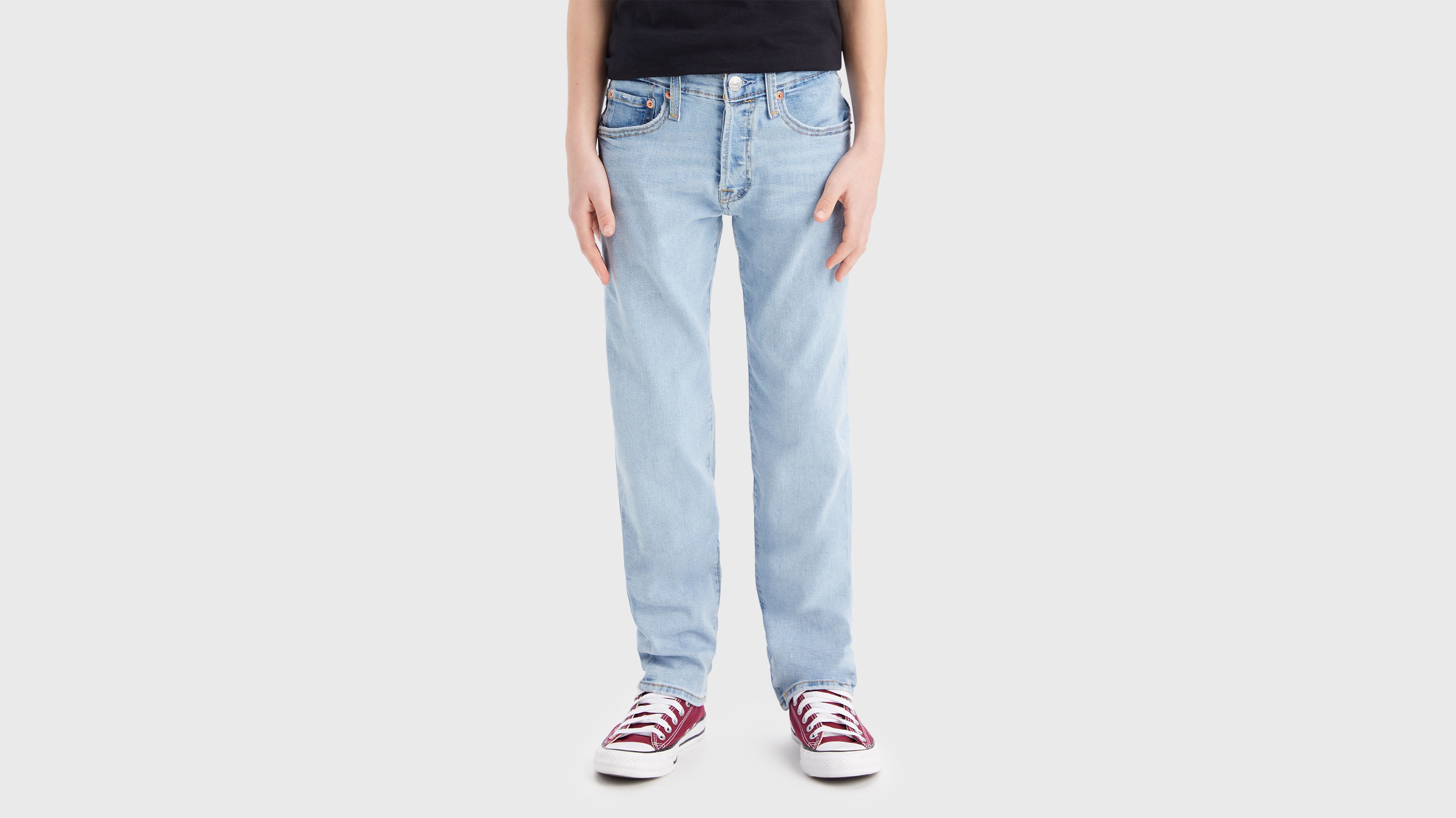 Teenager 501® Original Jeans - Blue | Levi's® XK