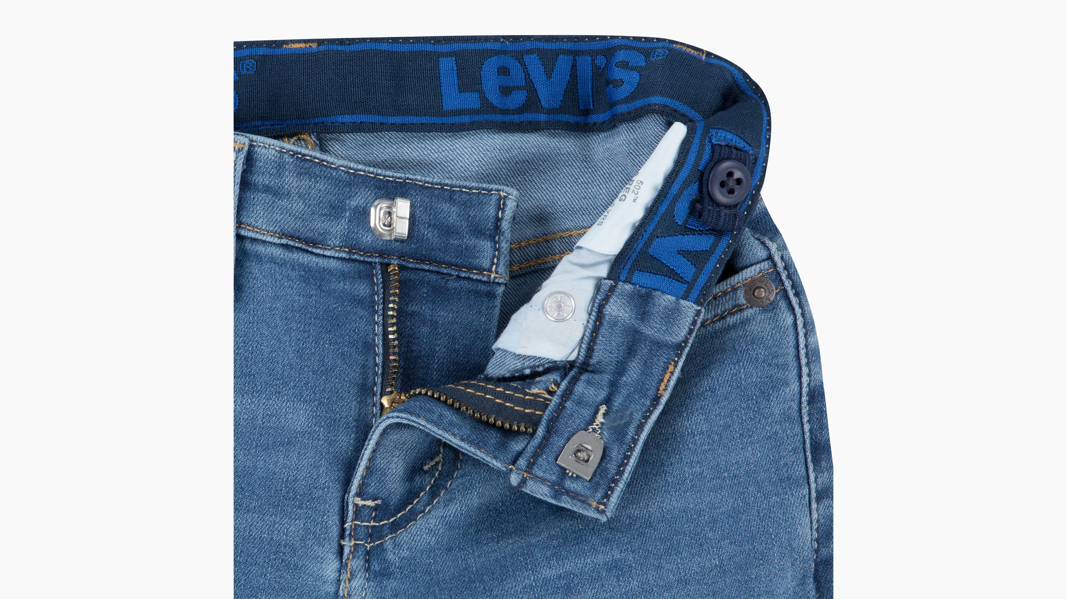 502™ Regular Fit Tapered Strong Performance Jeans voor kinderen 3