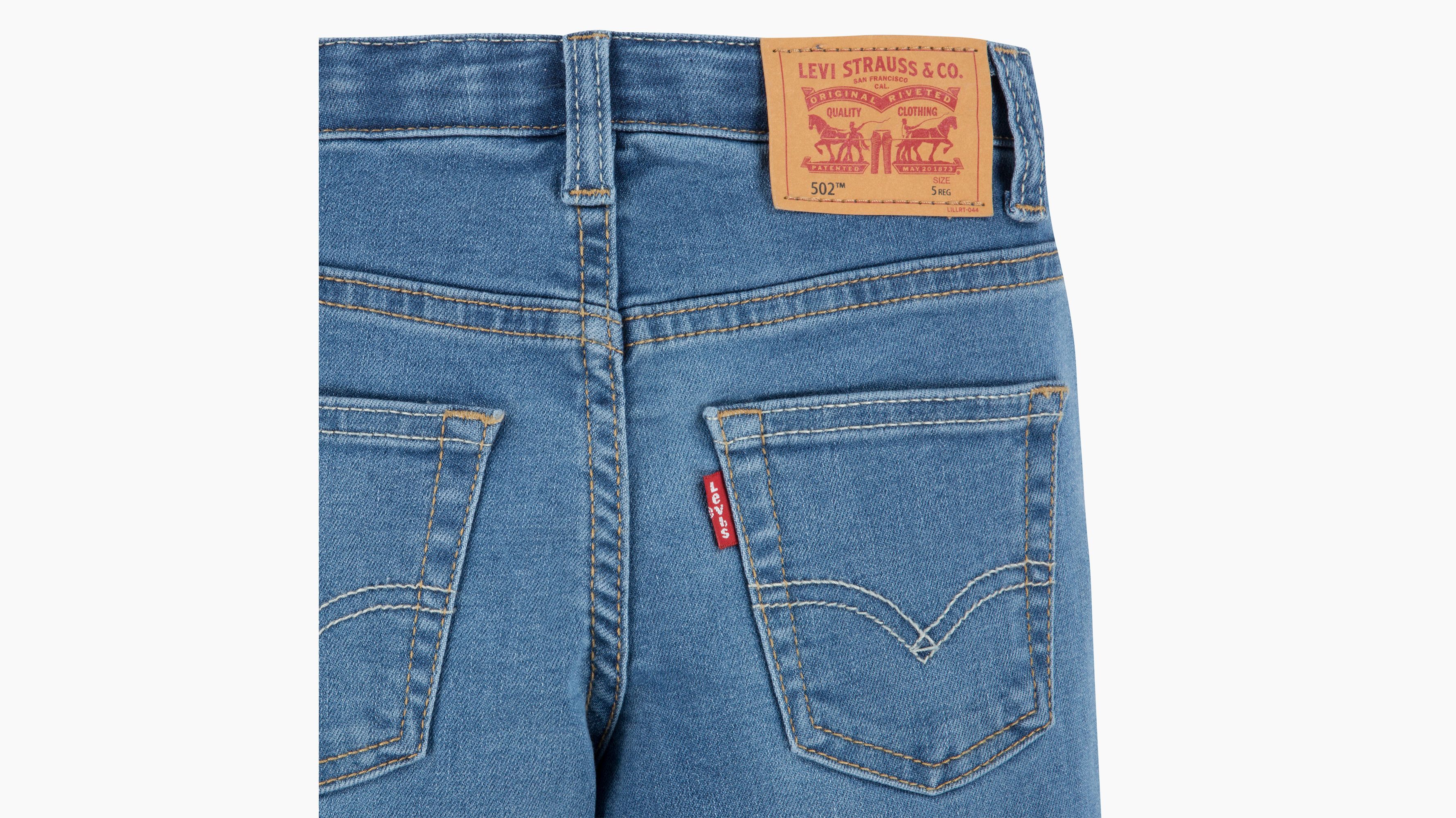 502™ Regular Fit Tapered Strong Performance Jeans voor kinderen 4