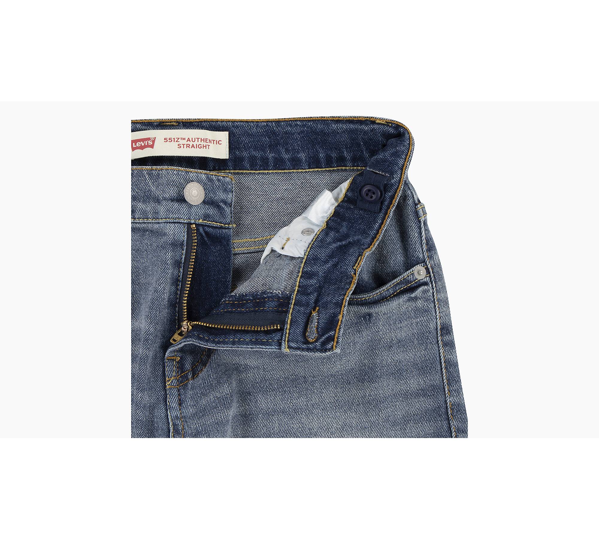 Teenager 551z™ Authentic Straight Jeans - Blue | Levi's® AT