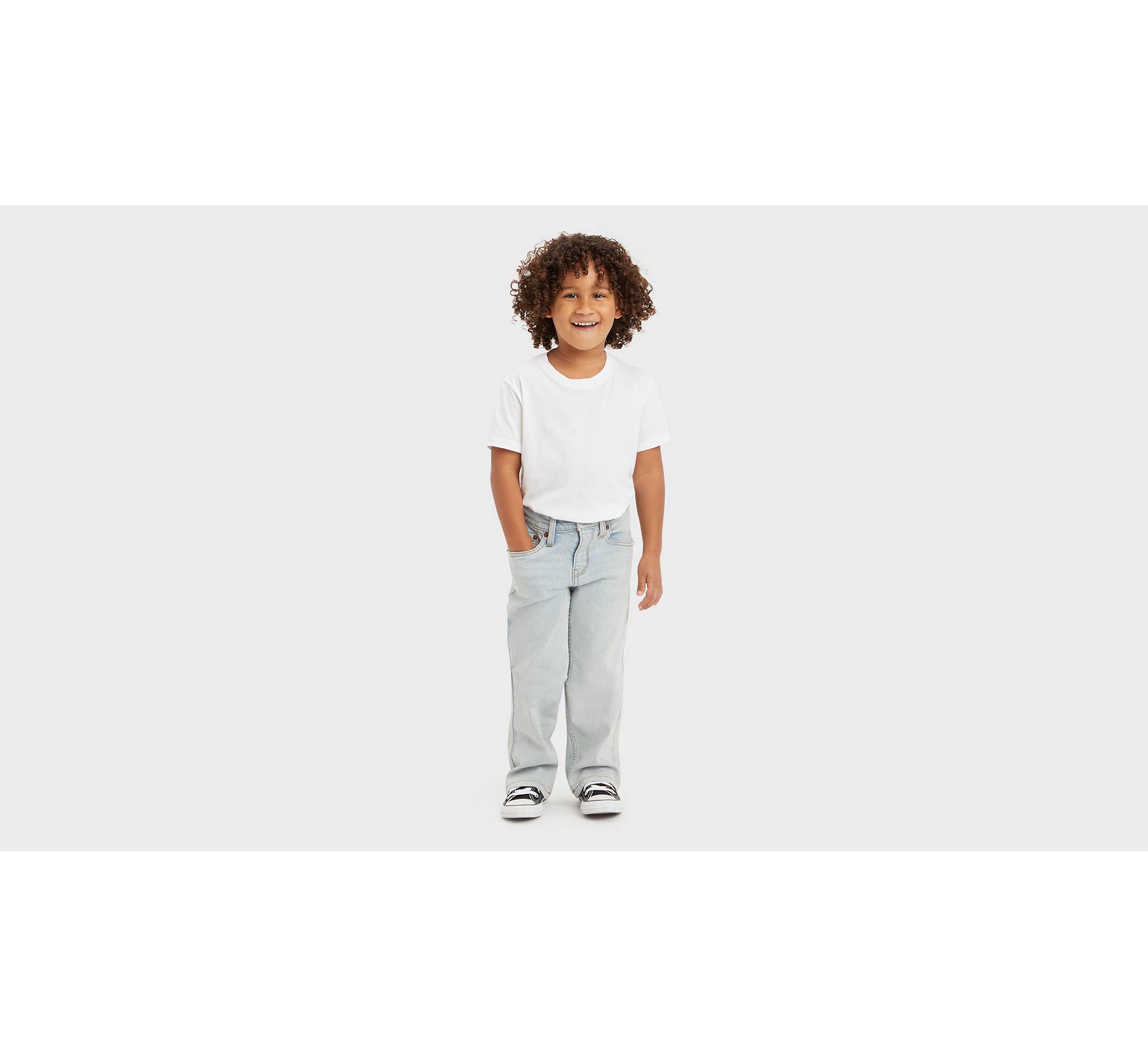 Autentiske 551Z™ jeans med lige pasform til børn 1