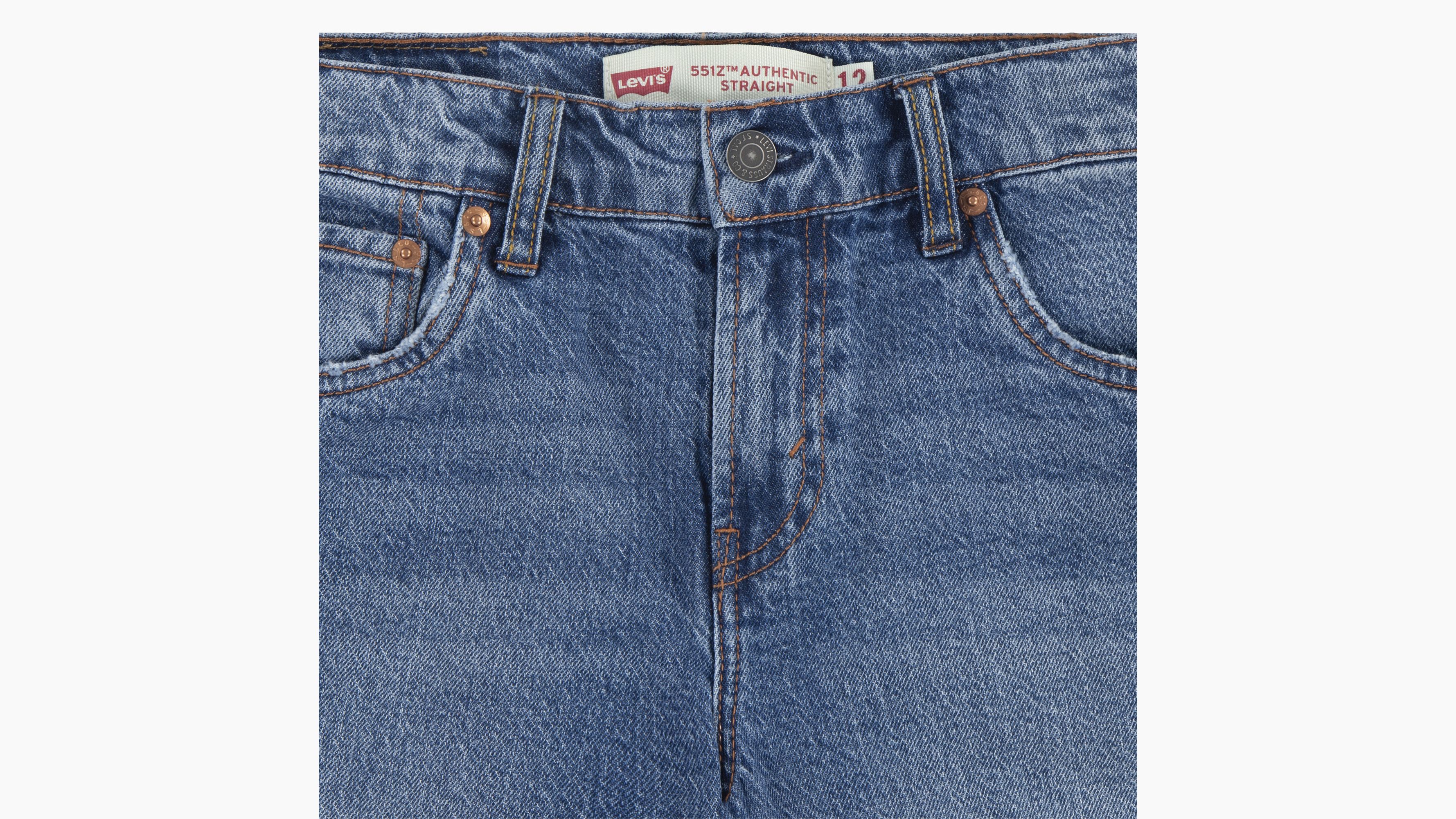 Kids 551Z Authentic Straight Jeans 6