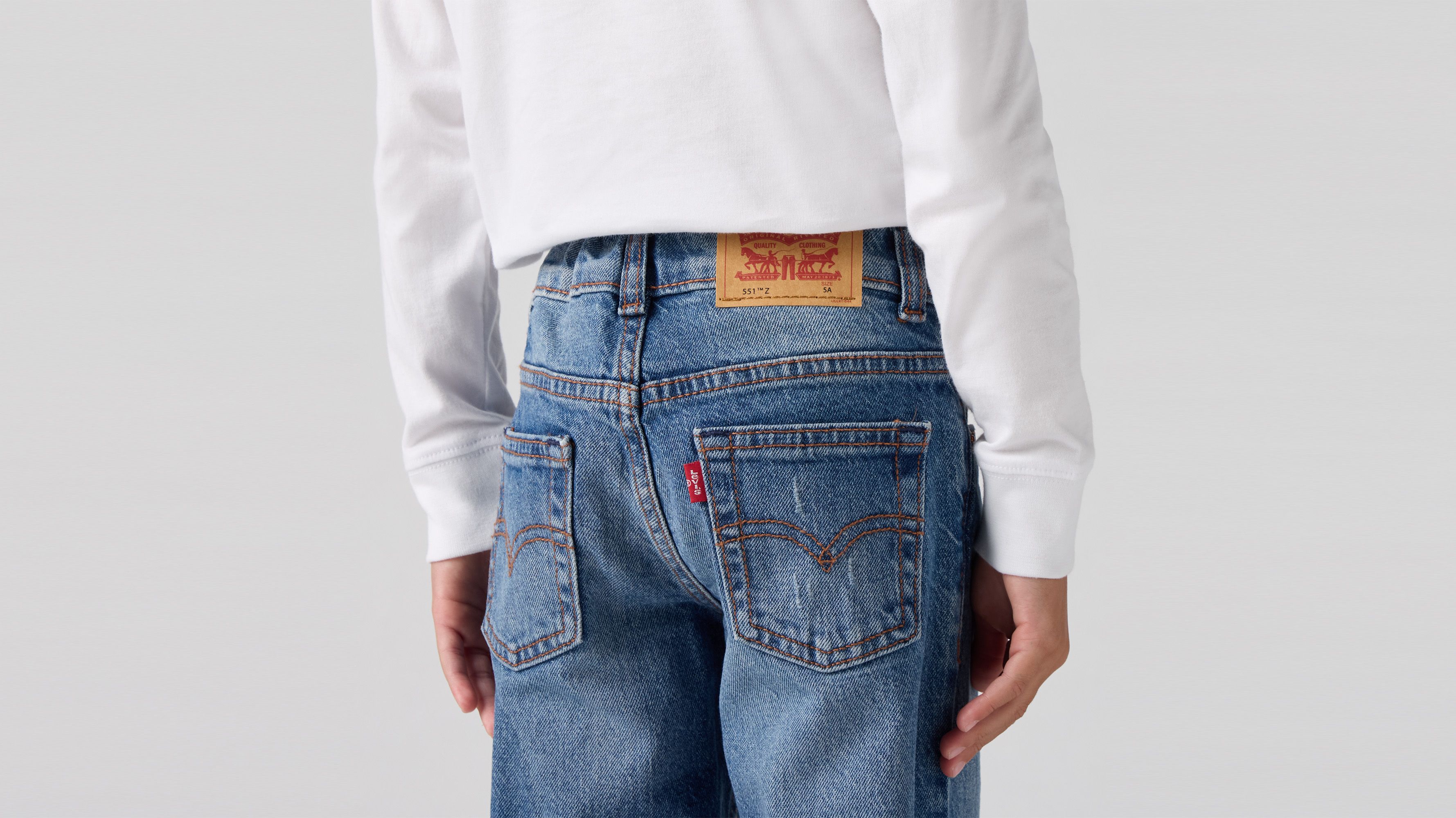 Kids 551Z Authentic Straight Jeans 3