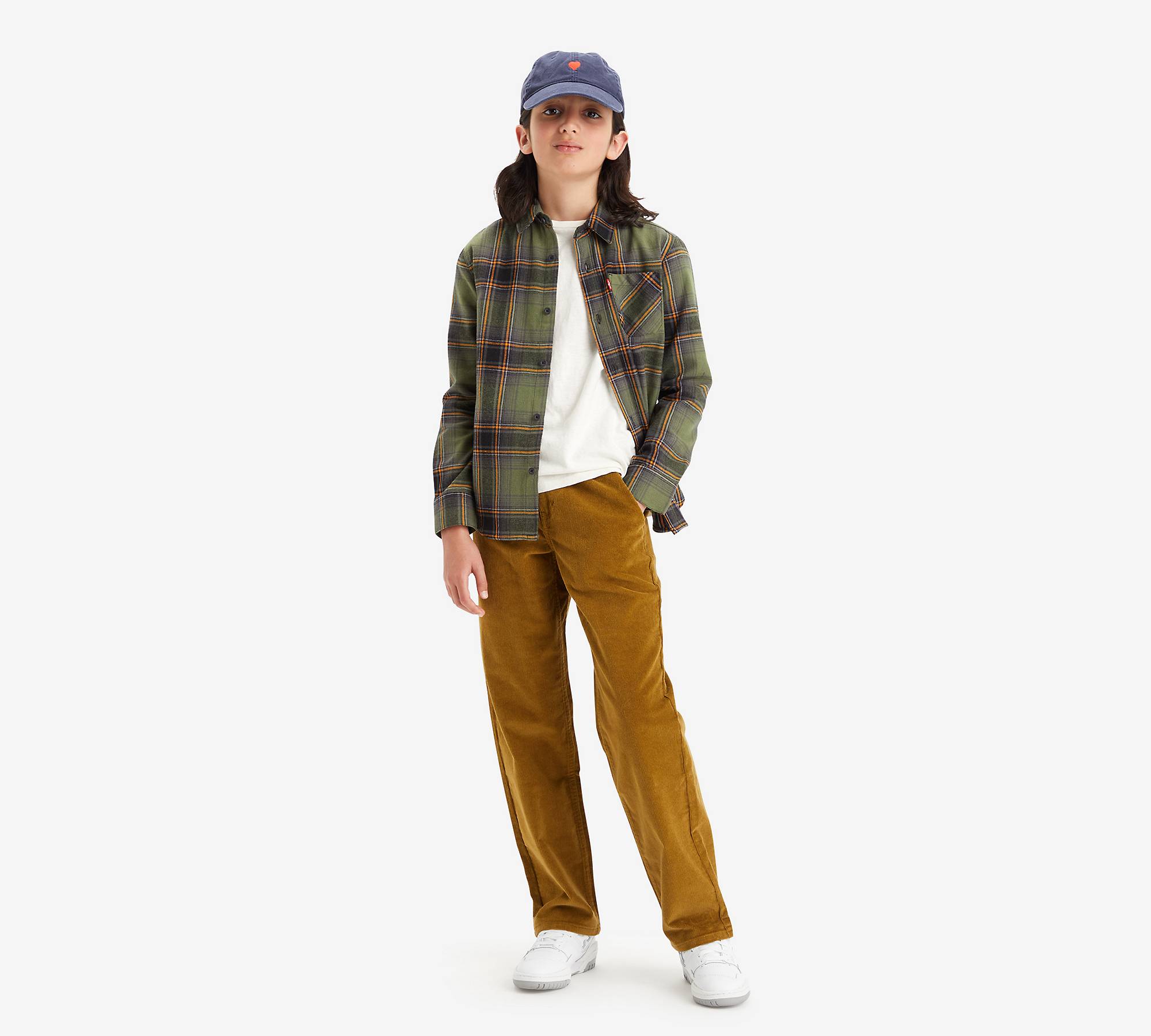Teenager Stay Loose Tapered Corduroy Pants 1