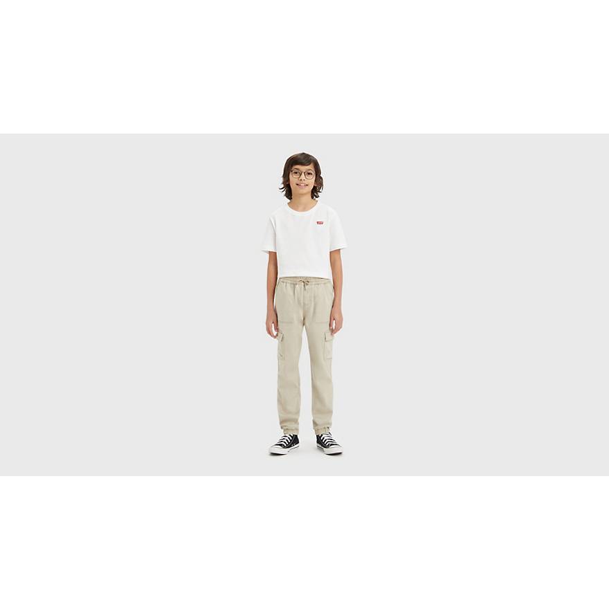Teenager Relaxed Dobby Cargo Jogger 1