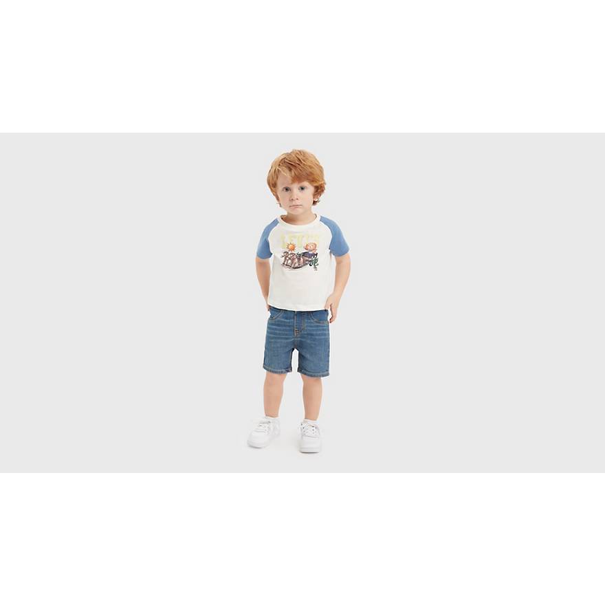 Bébé Levi's t-shirt manche raglan et short 1
