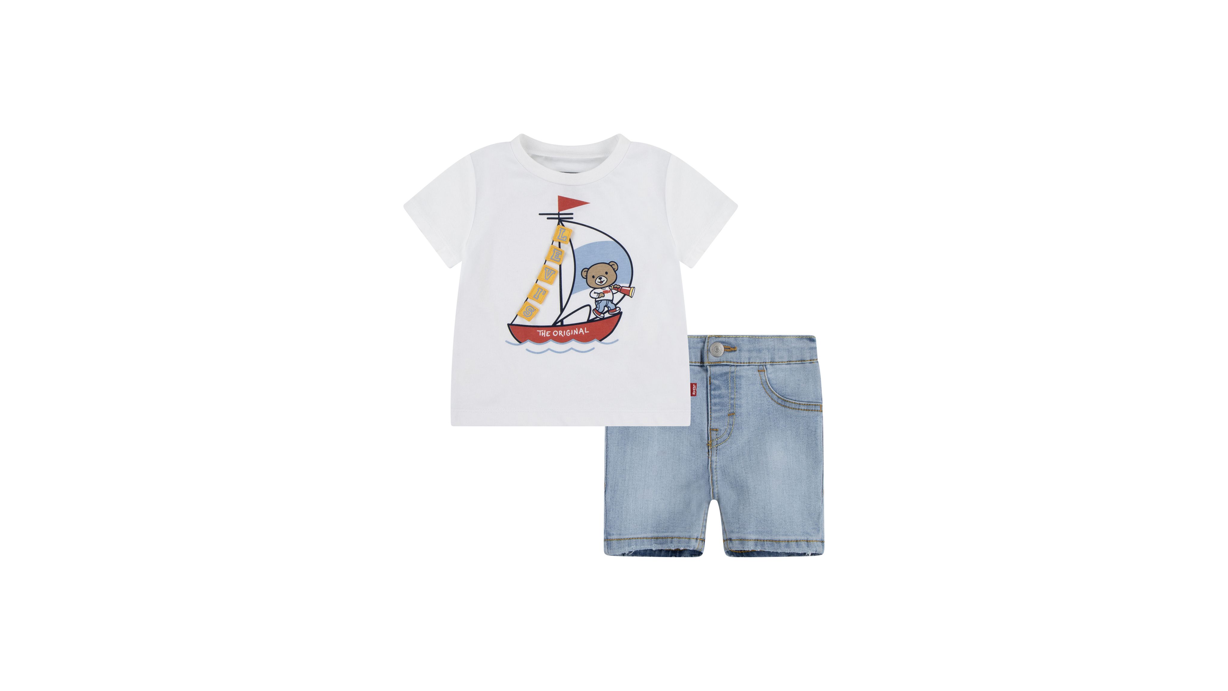 Baby Sailing Denim Set 1