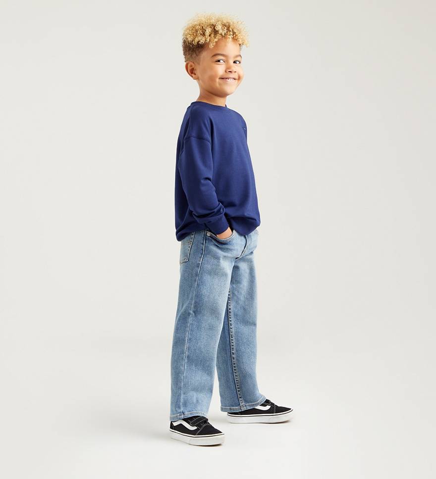 Kids Stay Loose Tapered Jeans - Blue | Levi's® IT