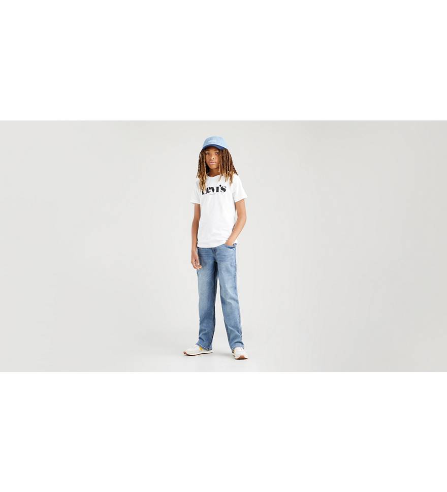 Teenager Stay Loose Tapered Jeans - Blue | Levi's® FR