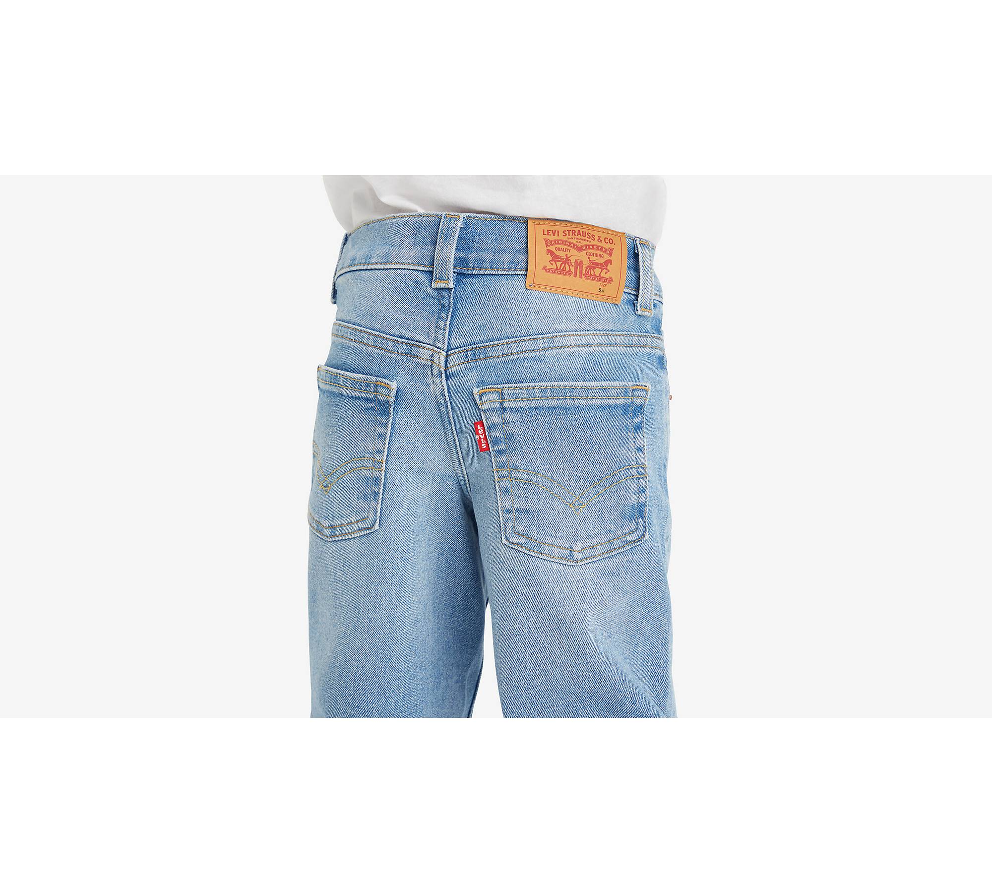 Loose Jeans Med Indsnævret Pasform Til Børn - Blå | Levi's® DK