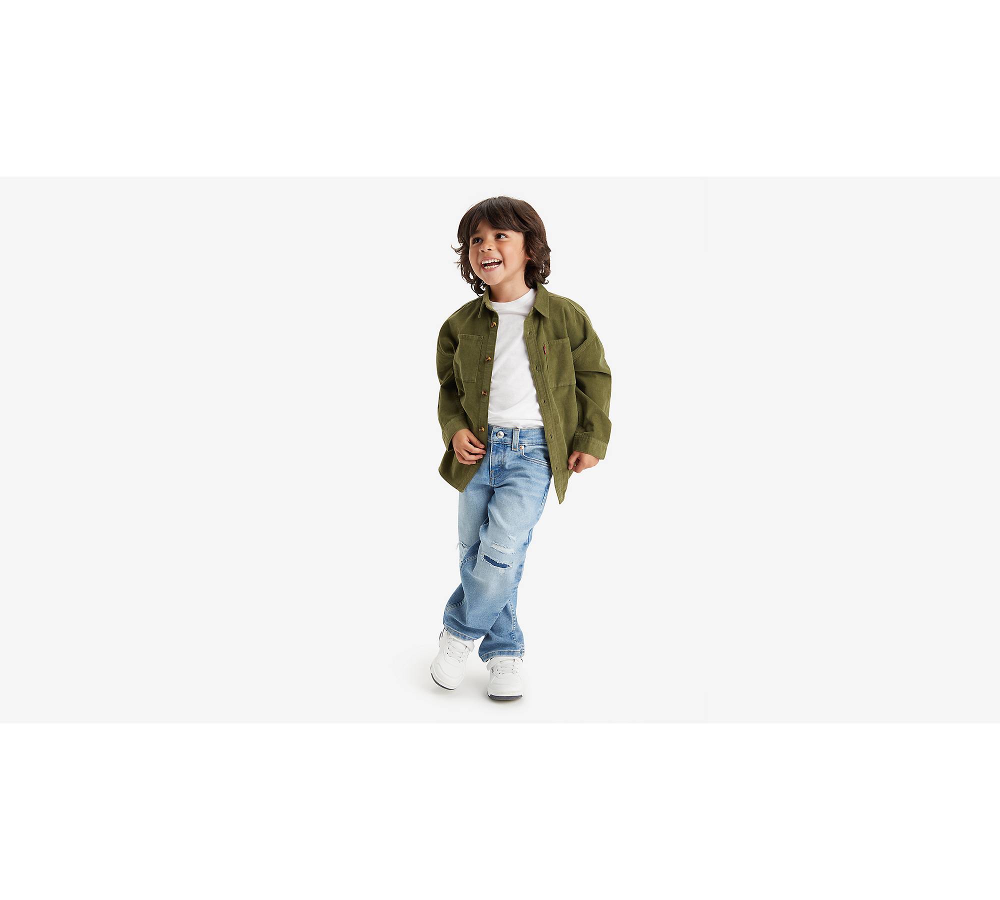 bevel Ounce Kinderpaleis Stay Loose Tapered Fit Jeans Voor Kinderen - Blauw | Levi's® BE