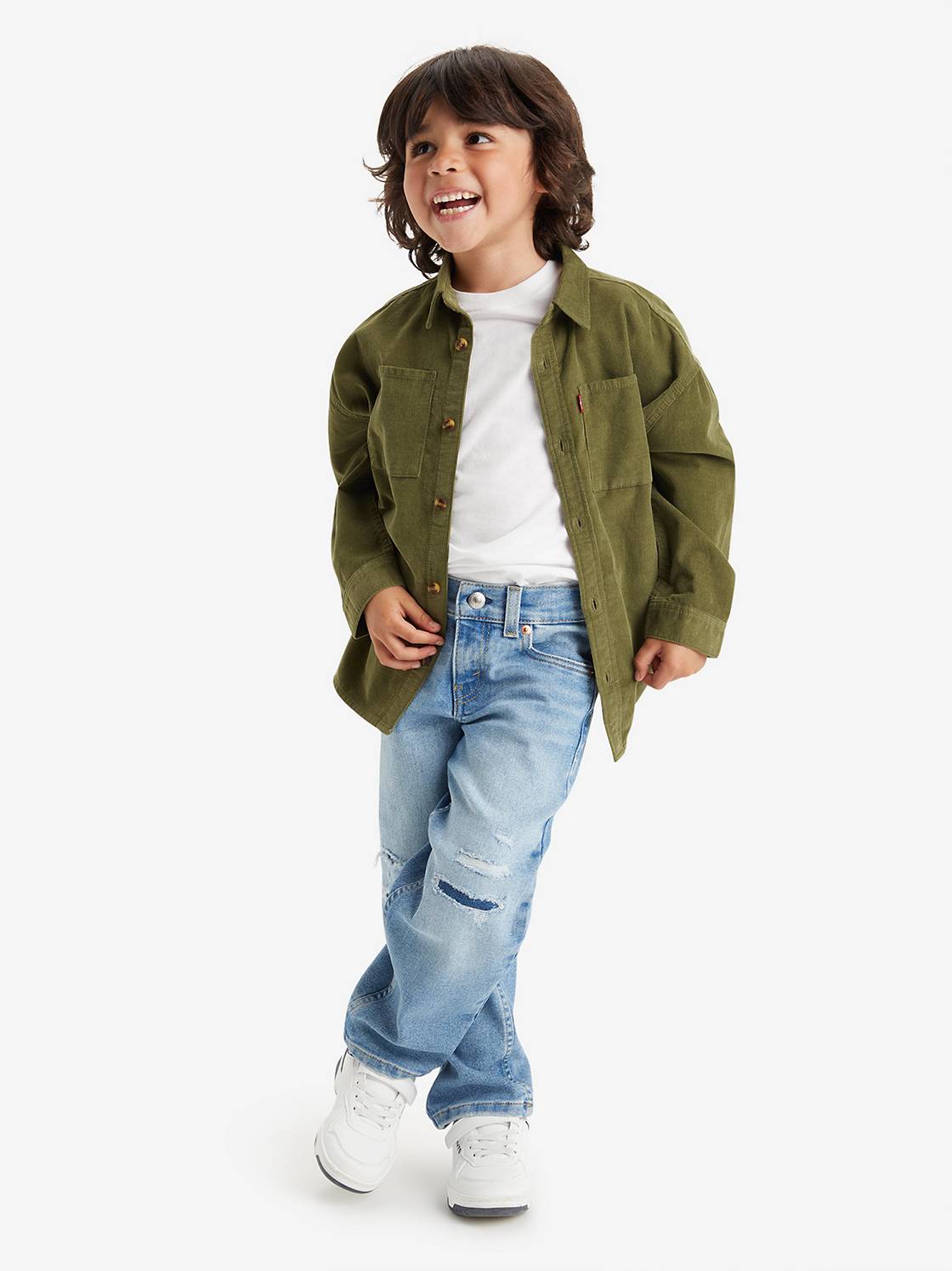 Kids Stay Loose Tapered Fit Jeans 1