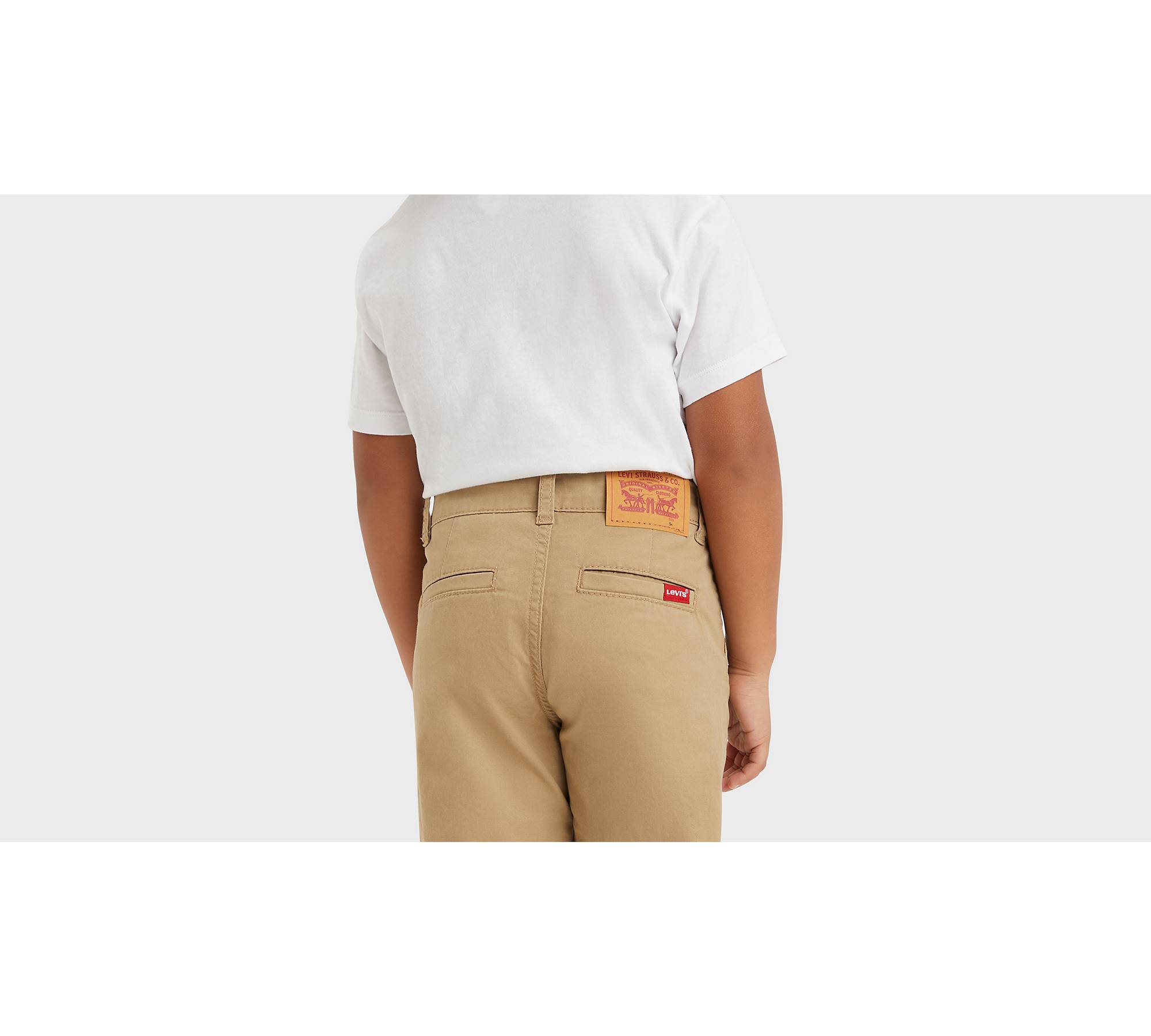 Pantalones Xx Chino Infantiles Standard Taper - Crema | Levi's® ES
