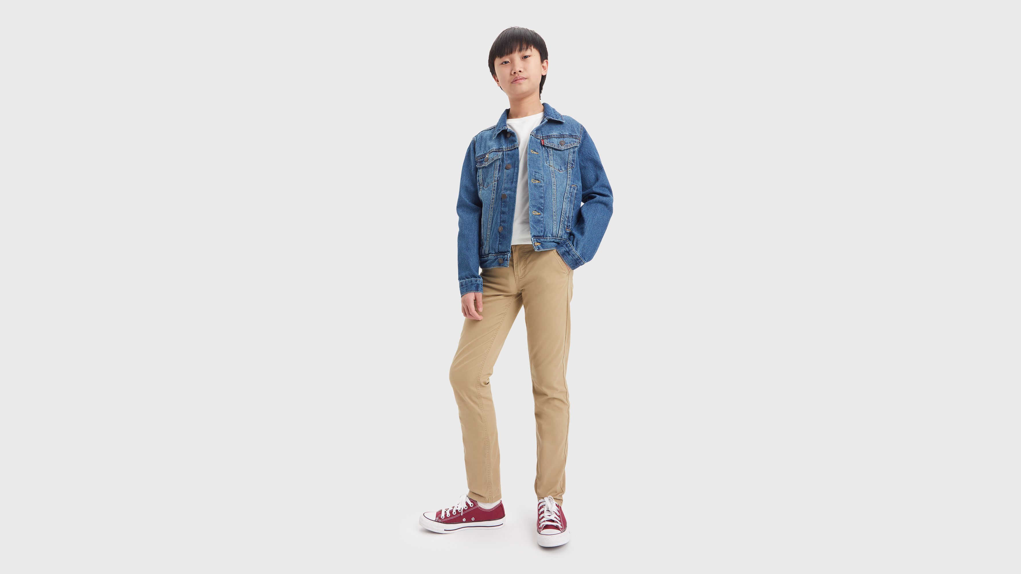 Teenager Xx Chino Standard Taper - Beige | Levi's® AT