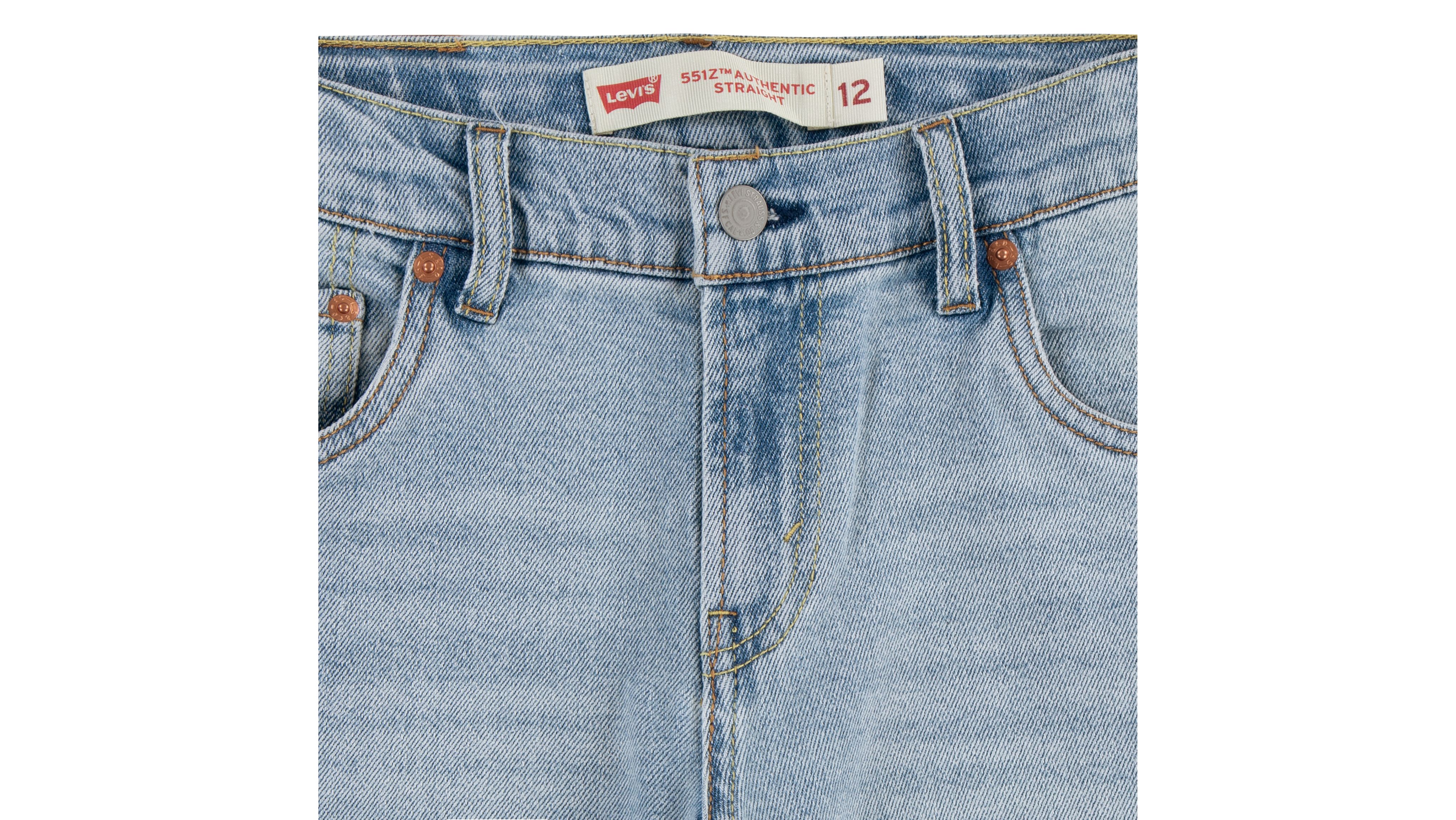 Kids 551Z Authentic Straight Jeans 6