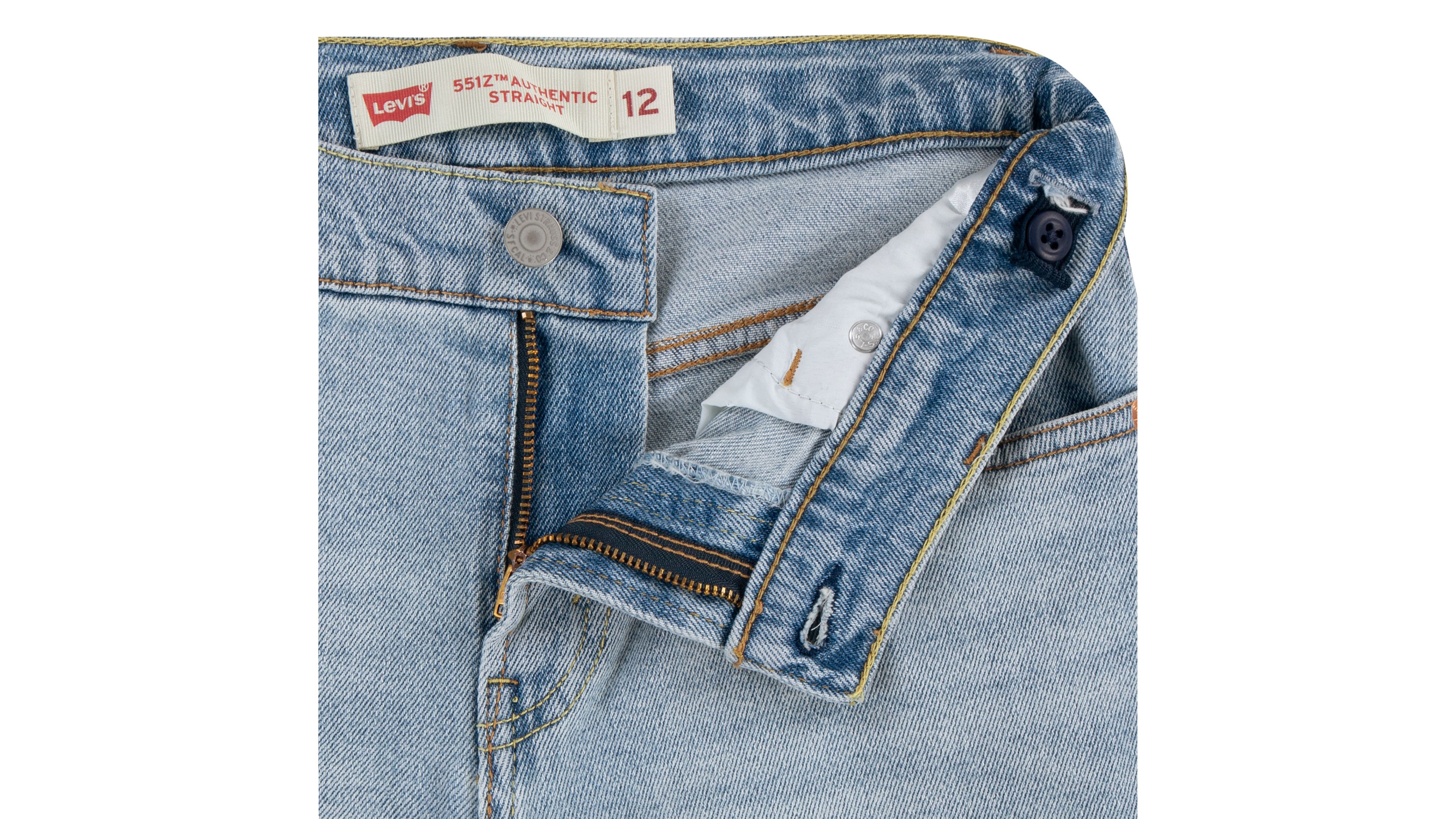 Kids 551Z Authentic Straight Jeans 7