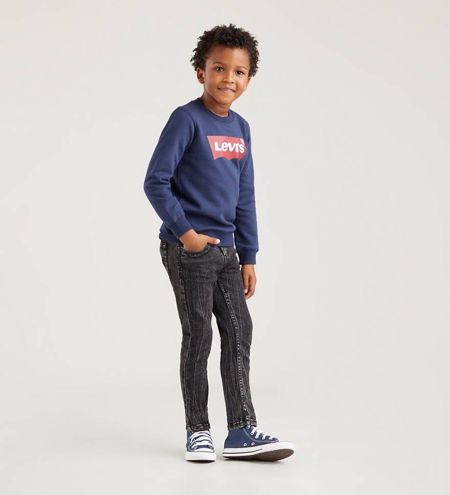 Kids Skinny Tapered Jeans - Grey | Levi's® IT