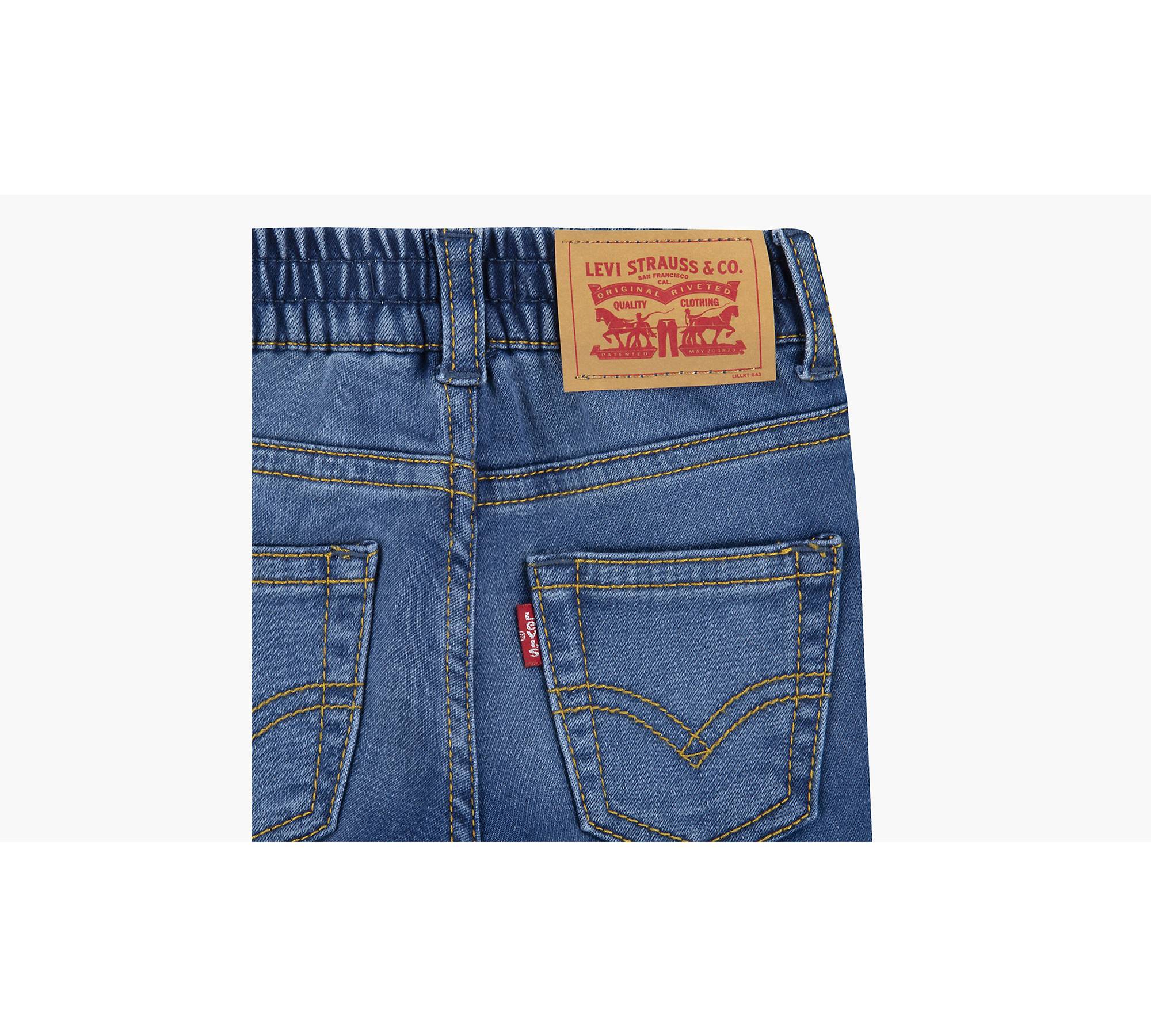 Baby Skinny Knit Pull On Jeans - Blue | Levi's® PL