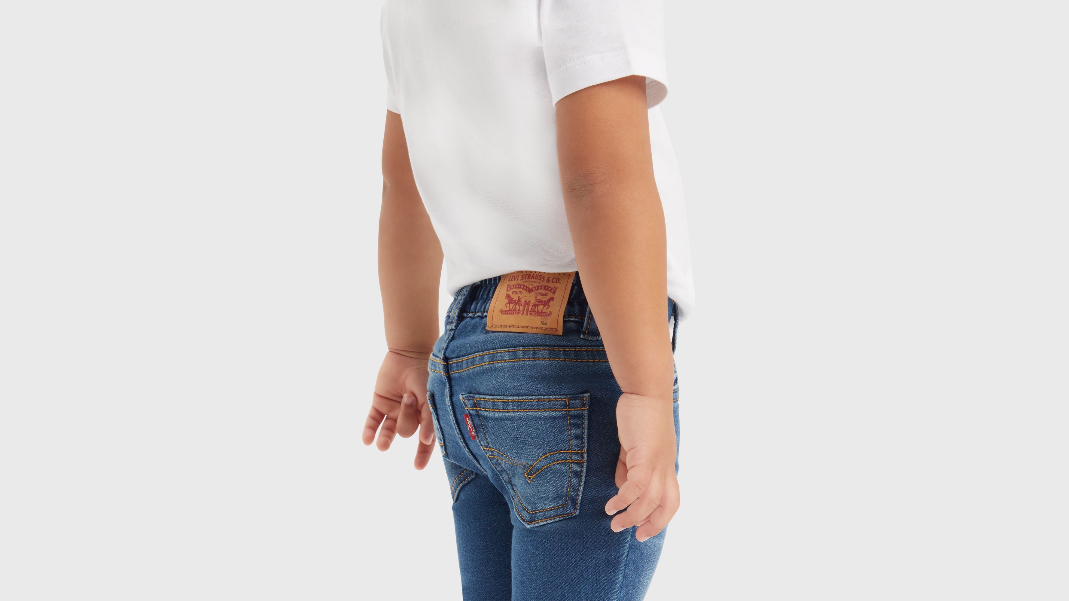 Baby Skinny Knit Pull On Jeans 3