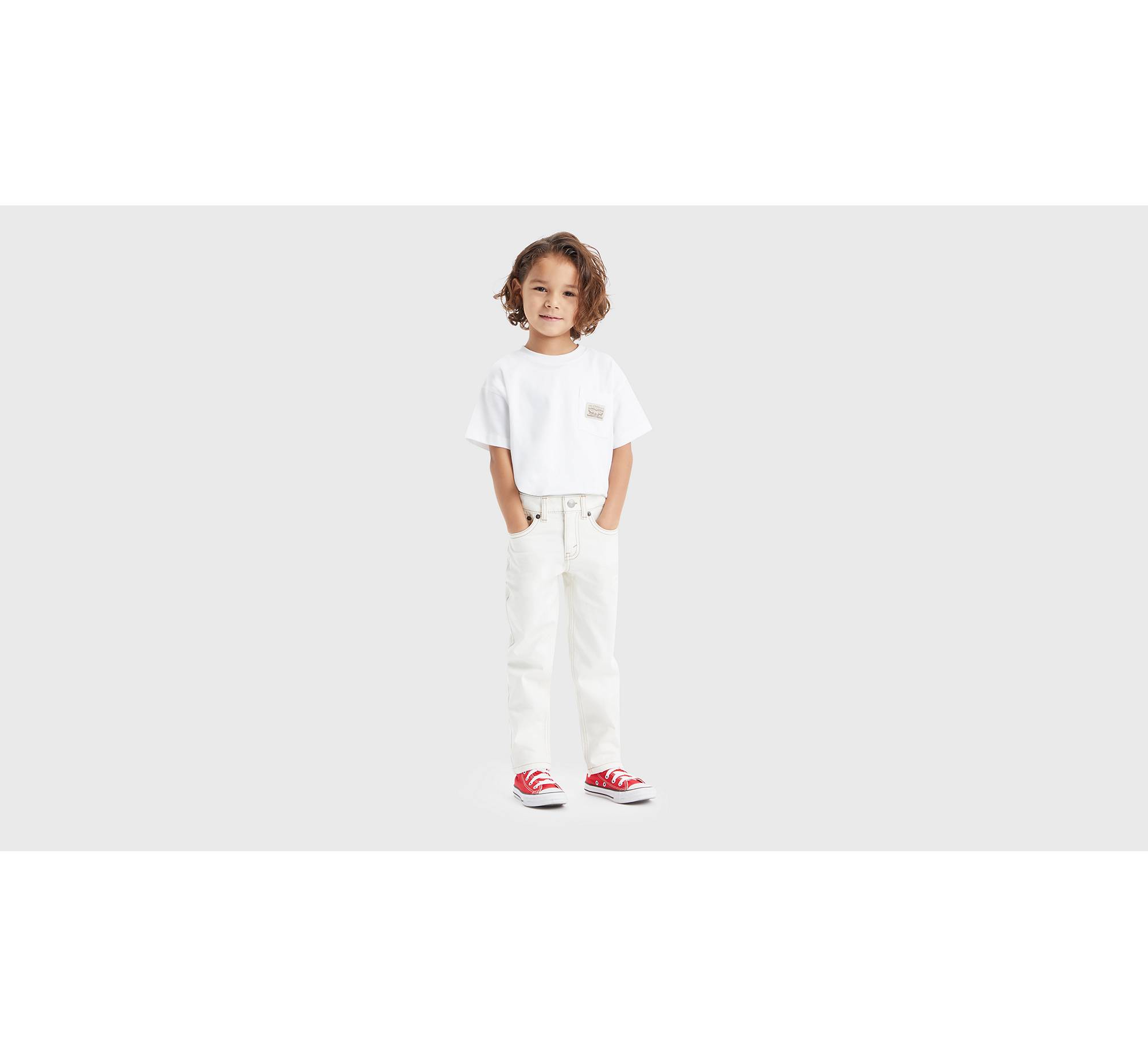 502™ färgade smala jeans för barn 1