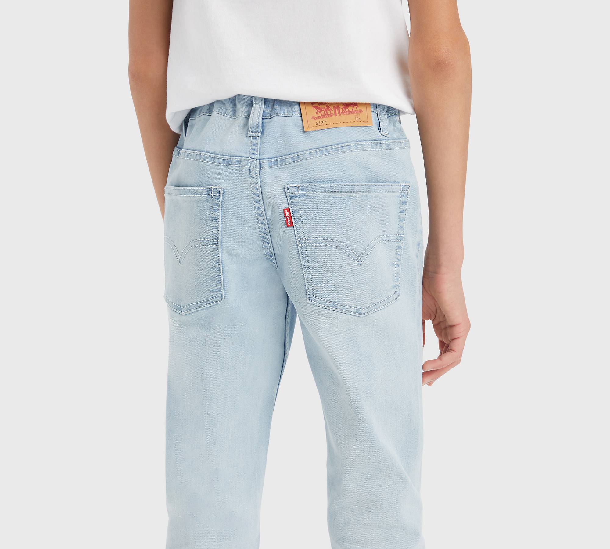Teenager 512® Slim Taper Fit Performance Jeans - Blue | Levi's® PL