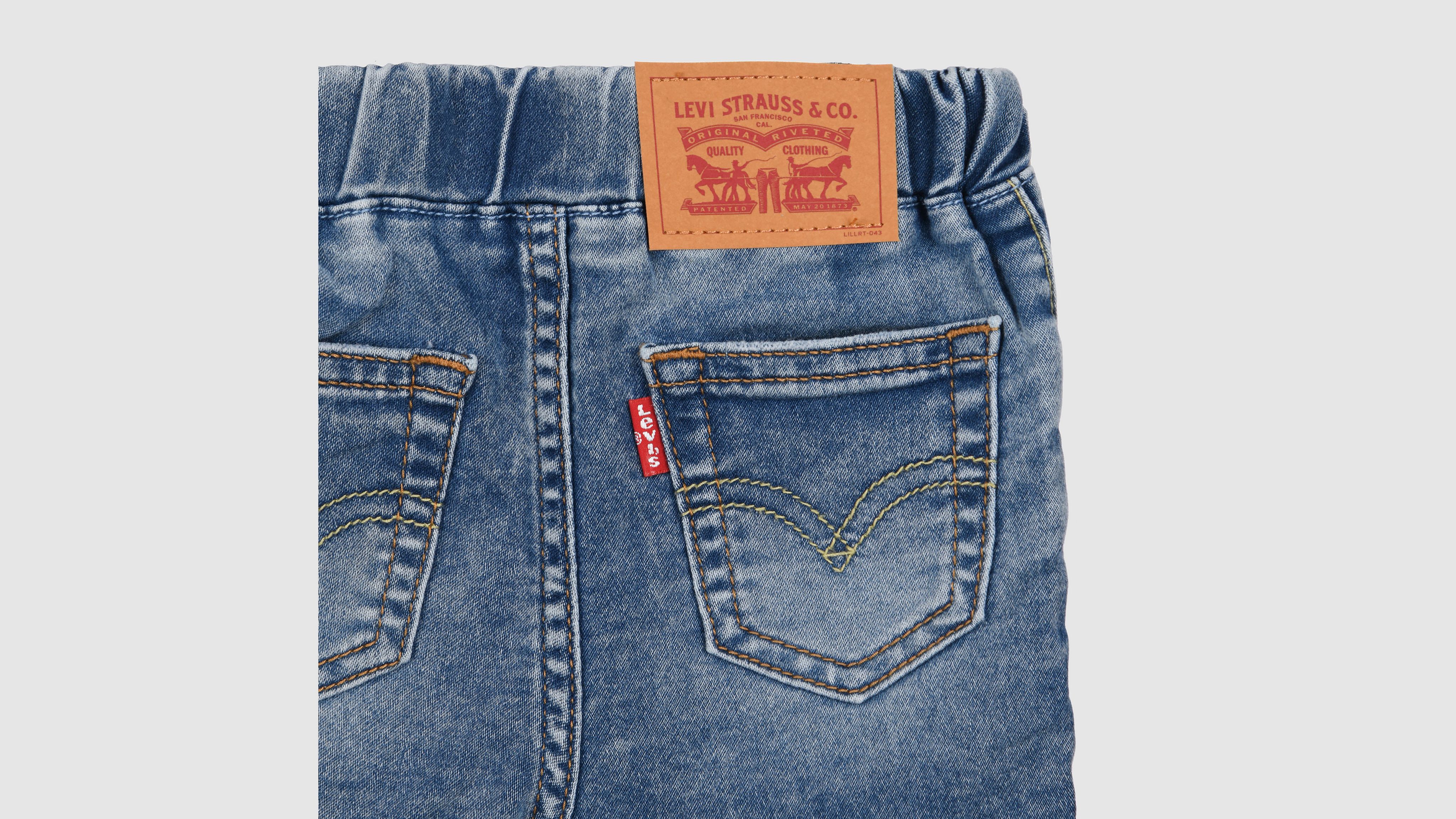 Levi's Skinny Dobby Short Bambini - Pantaloncini Corti Per Ragazzi 10-16 Anni - Foto 2