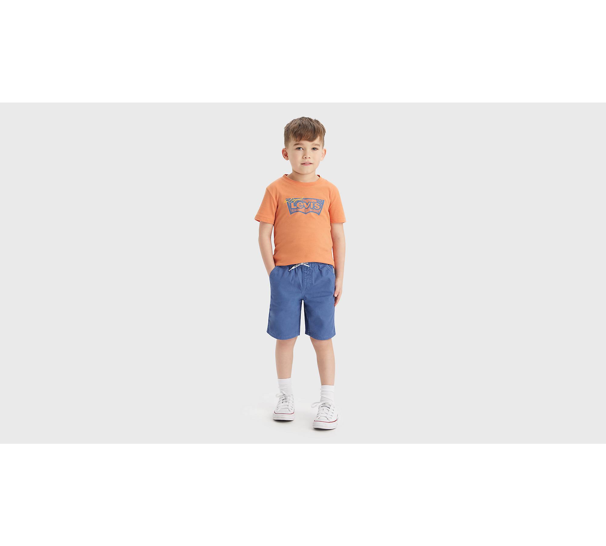 Kids Woven Pull-On Shorts 1