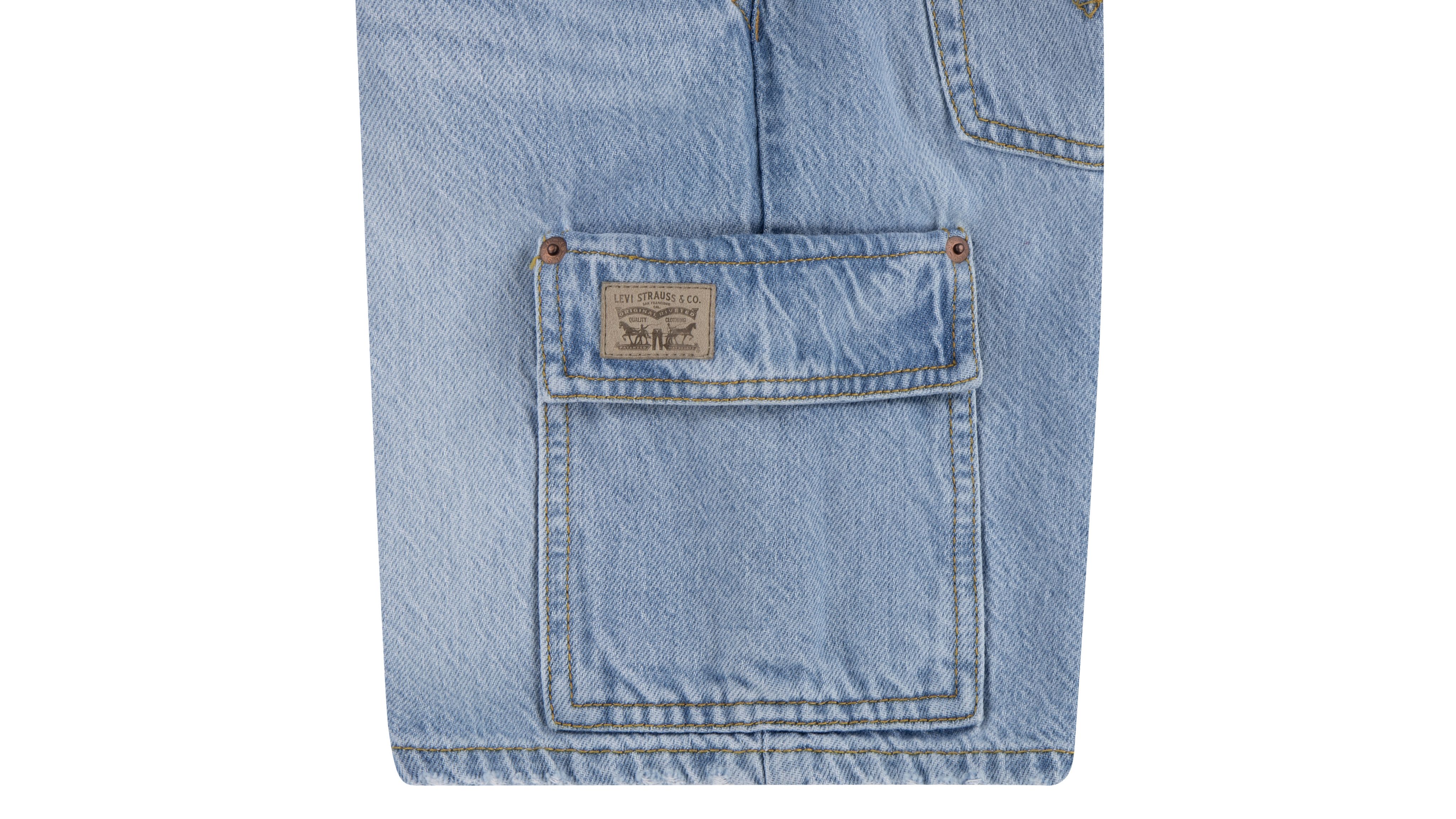 Teenager Teenager Denim Cargo Shorts 8