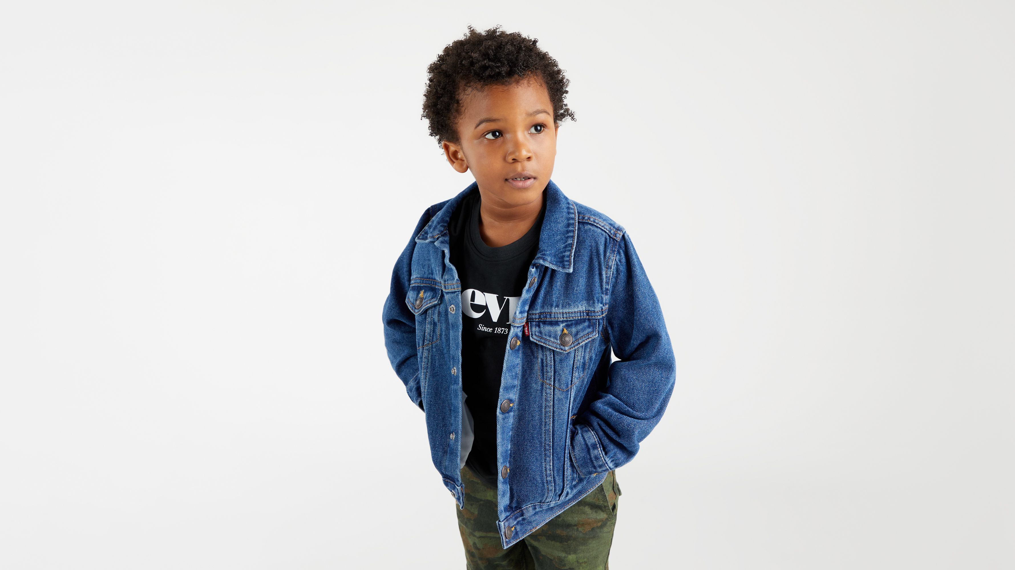 Levi jean 2025 jackets for toddlers