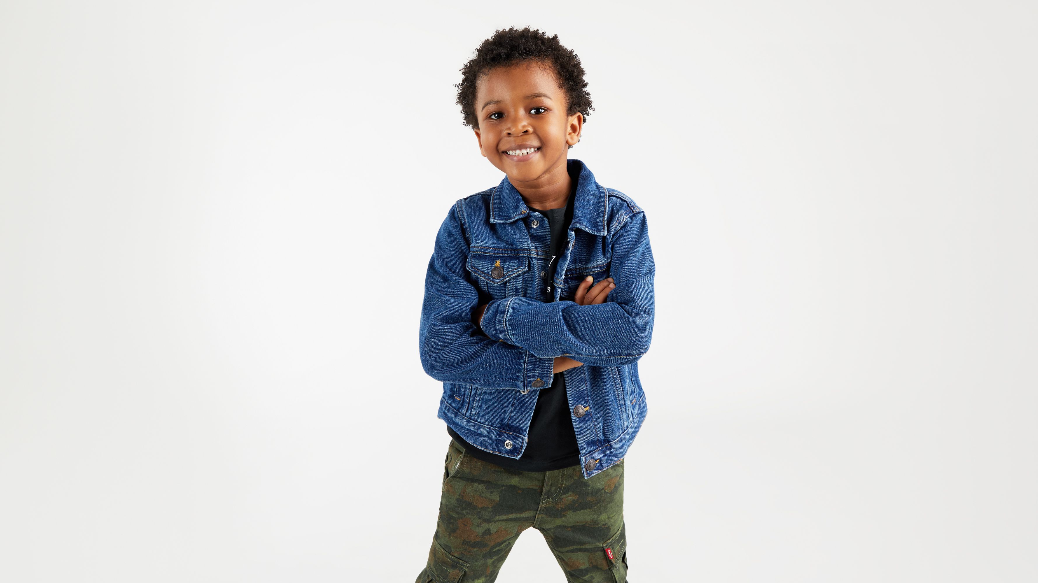 Kids Trucker Jacket - Blue | Levi's® GB