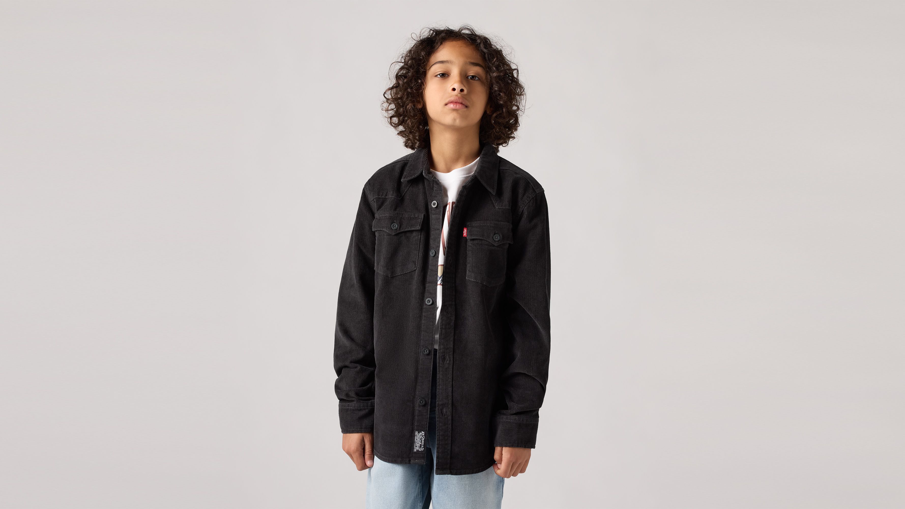 Camicia Cord Barstow teenager 1