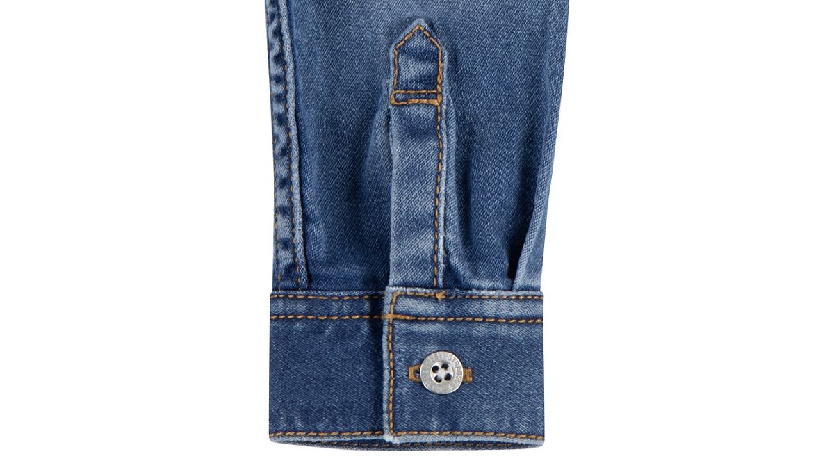Baby First Barstow Shirt — The Big Cheese No Destruction - Blue