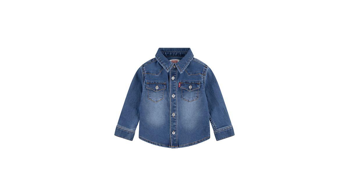 Baby First Barstow Shirt — The Big Cheese No Destruction - Blue