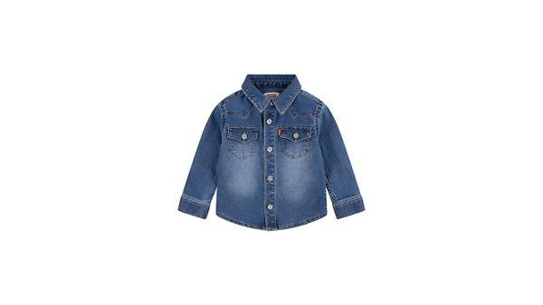 Baby First Barstow Shirt — The Big Cheese No Destruction - Blue