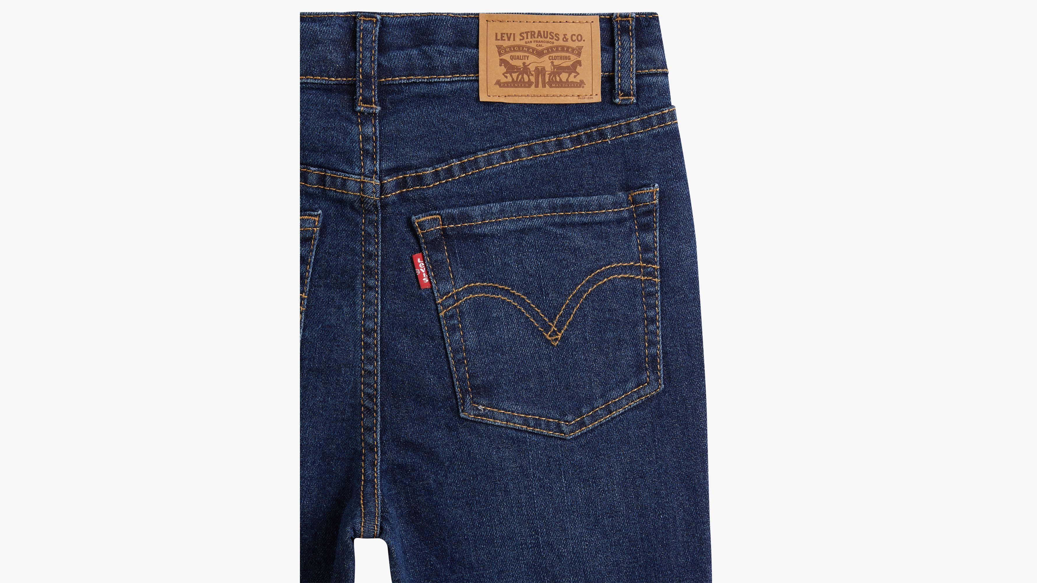 Jean taille haute Crop Flare Ado 6