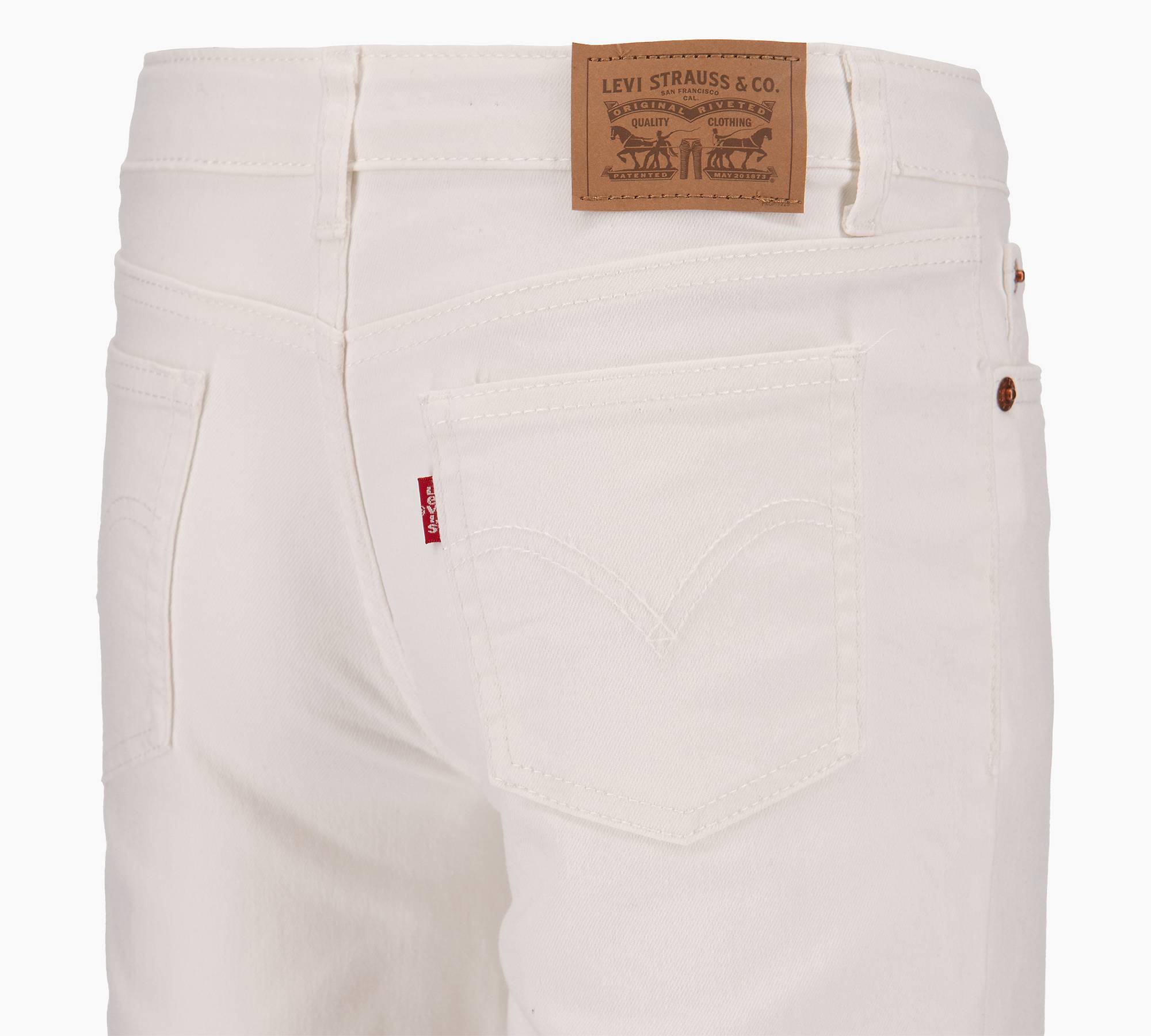Teenager Wide Leg Jeans - White | Levi's® NO