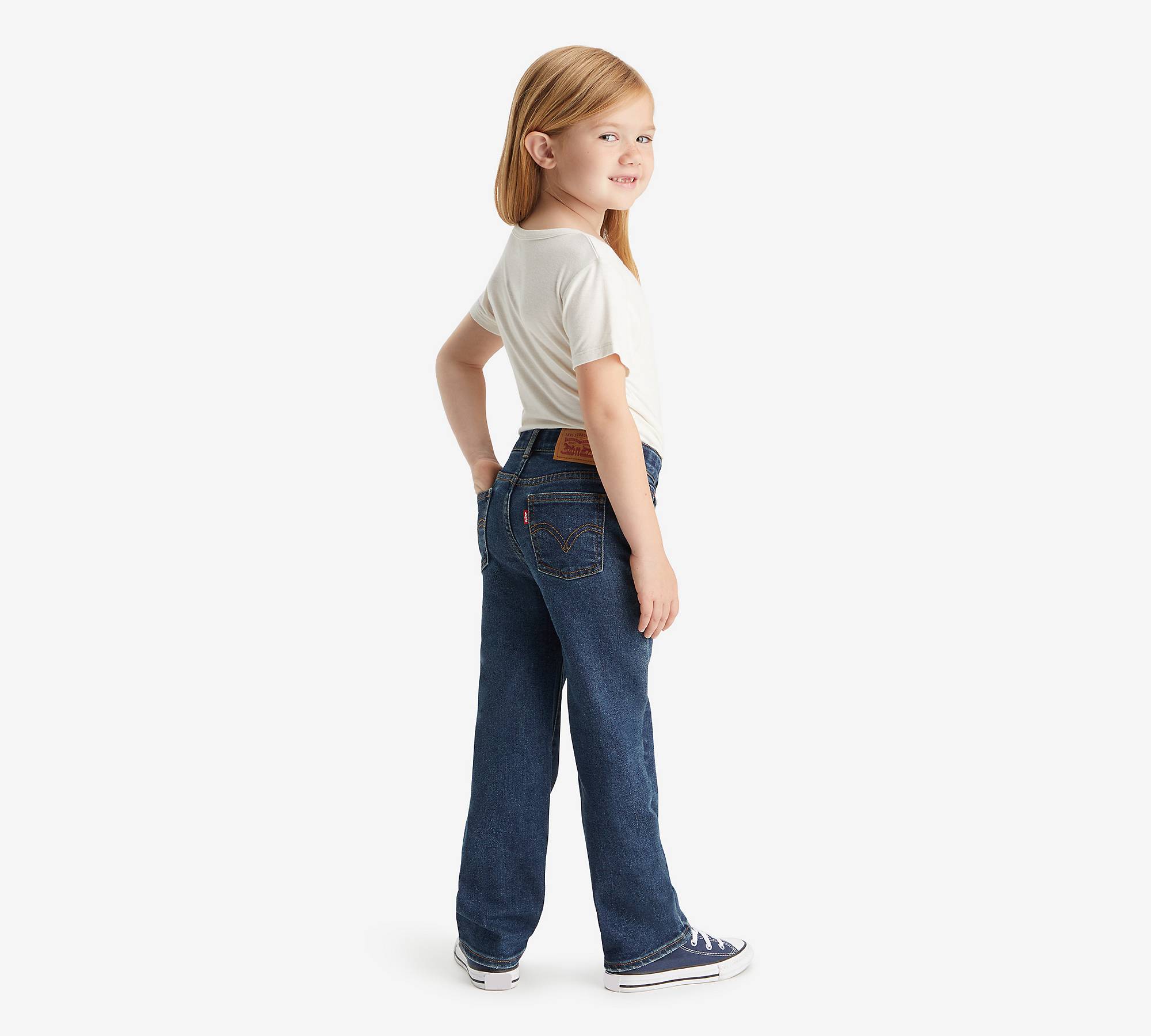 Bevise Afslag Dusør Jeans Med Vide Ben Til Børn - Blå | Levi's® DK